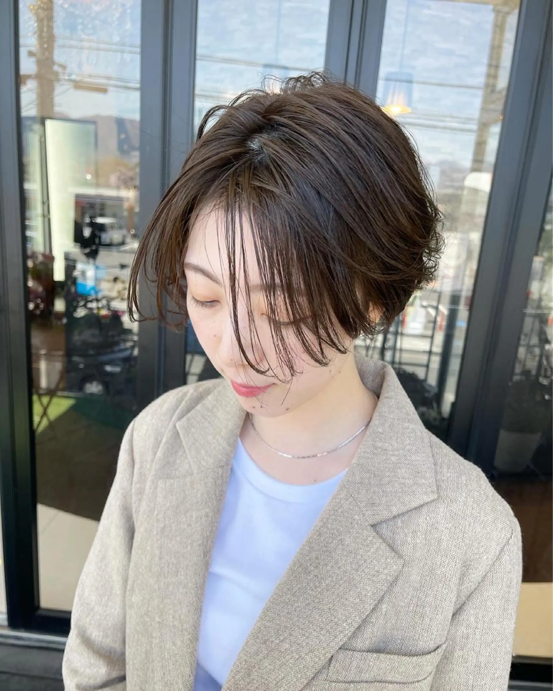 ショート カラー ハンサムショート ショートヘア graxi'    グラシー所属・ブリーチ/ハイトーン SERINAのヘアスタイル