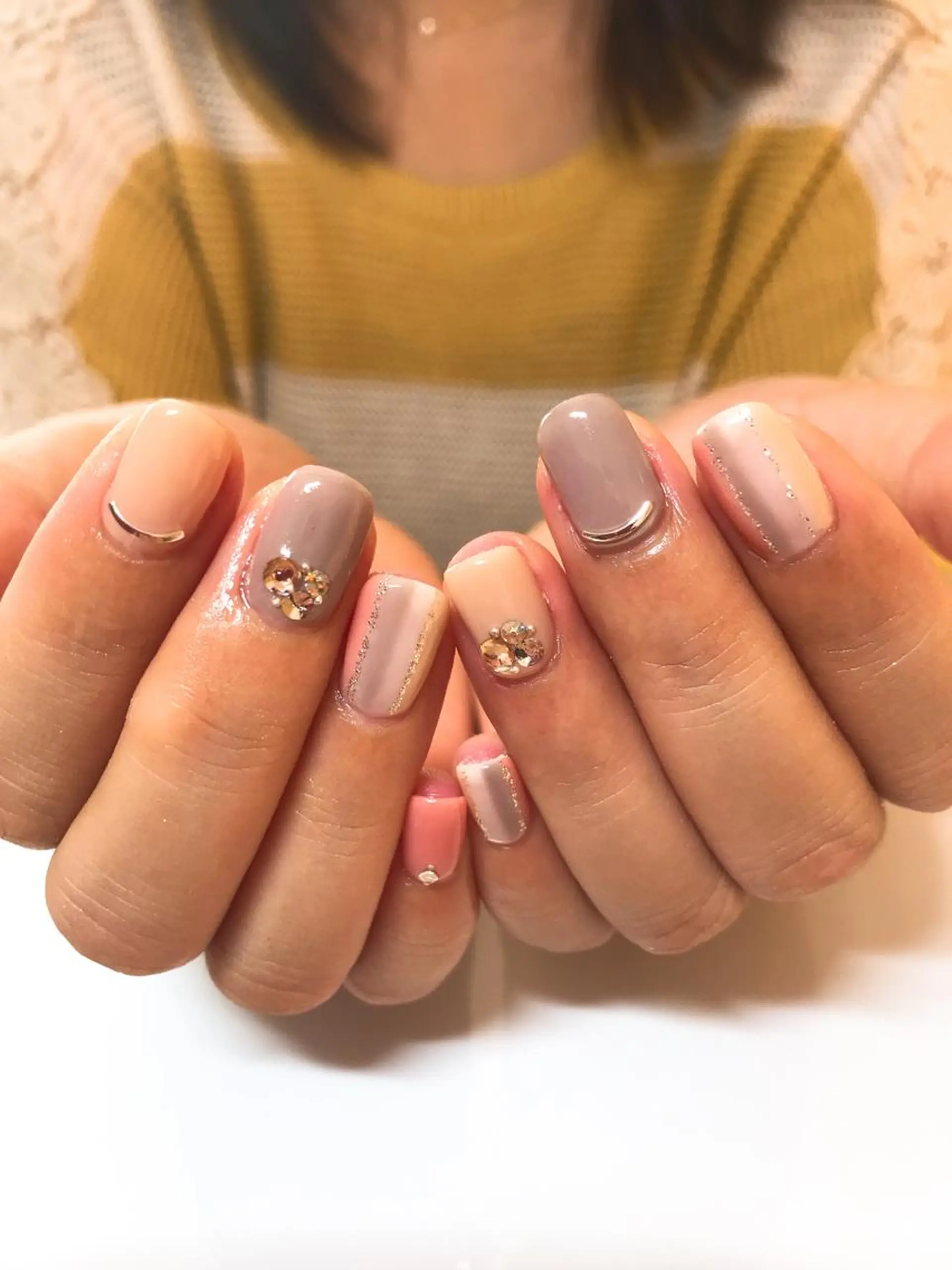 ネイル ハンドネイル 木槿所属・吉冨 光恵のネイルデザイン