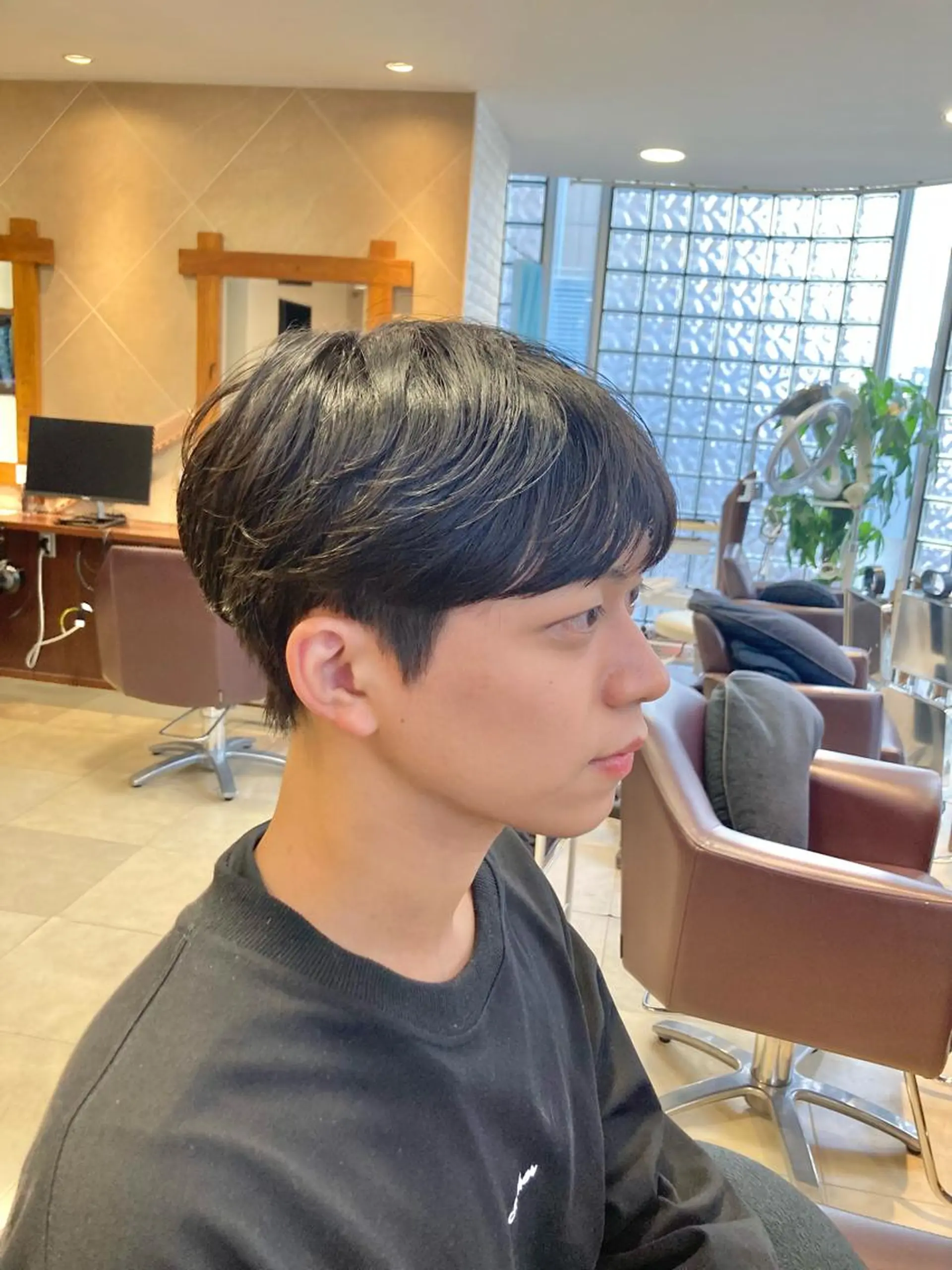 パーマ メンズ ダウンパーマ メンズパーマ カット パーマ トリートメント カットが上手い 💇‍♂🌸サク🌸のヘアスタイル