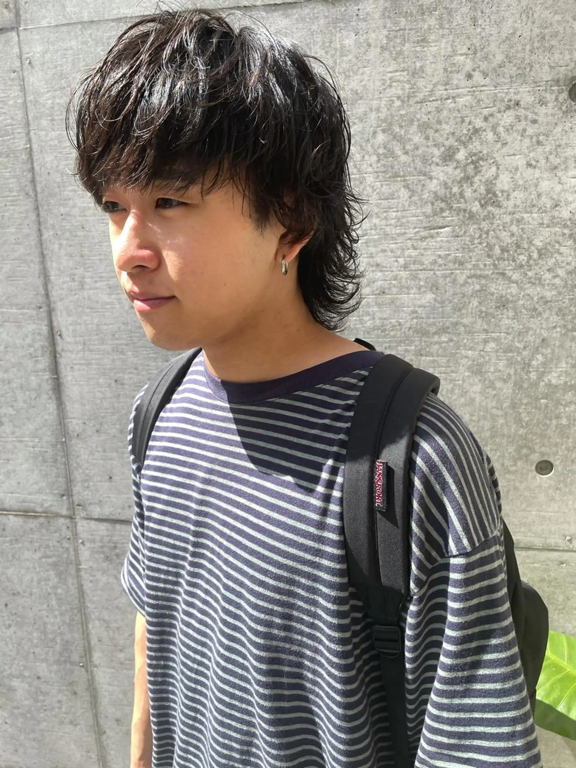 ミディアム カラー パーマ メンズ カット パーマ トリートメント 南堀江🌿パーマ Tetsu【テツ】のヘアスタイル