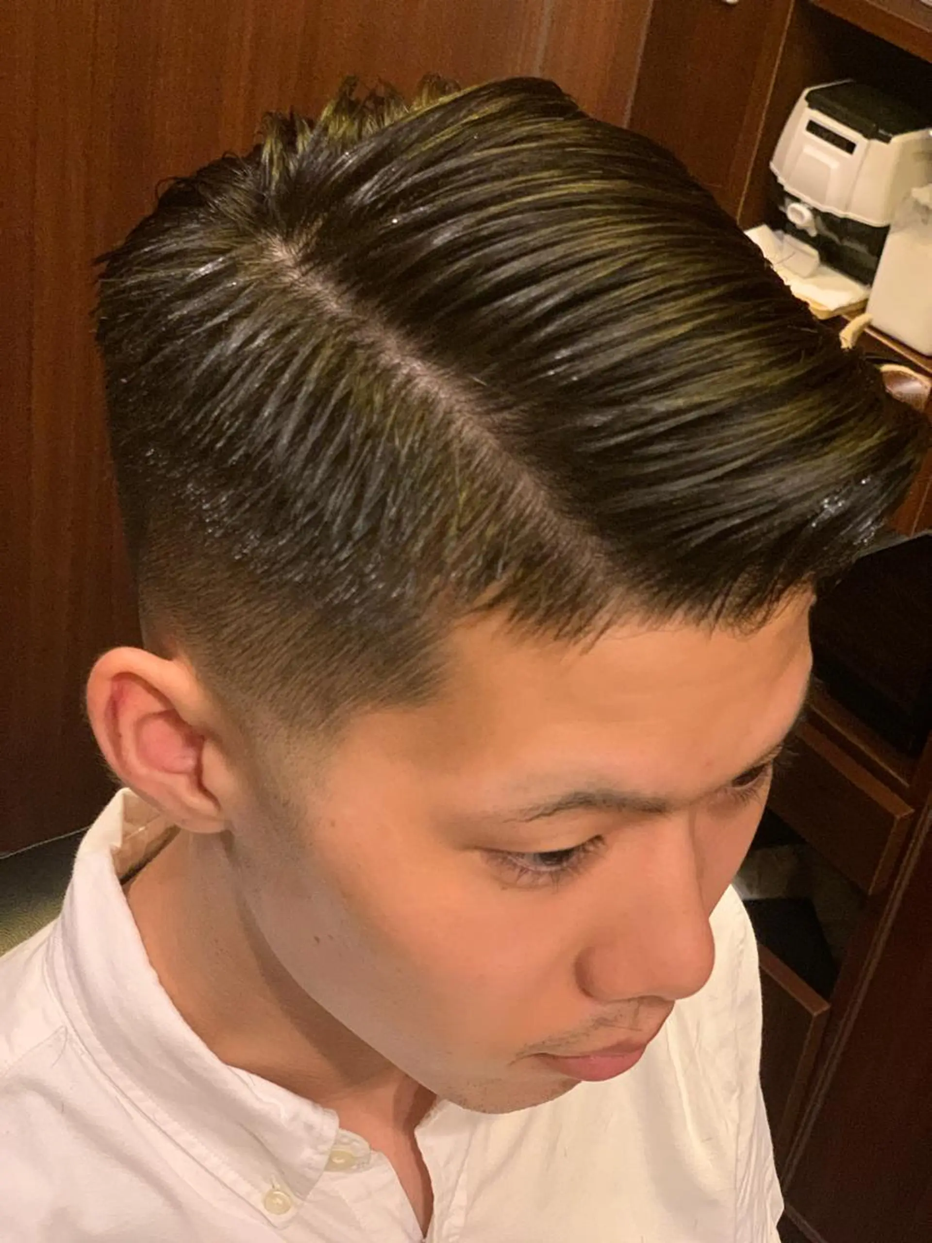 ミディアム メンズ 杉本 和大のヘアスタイル