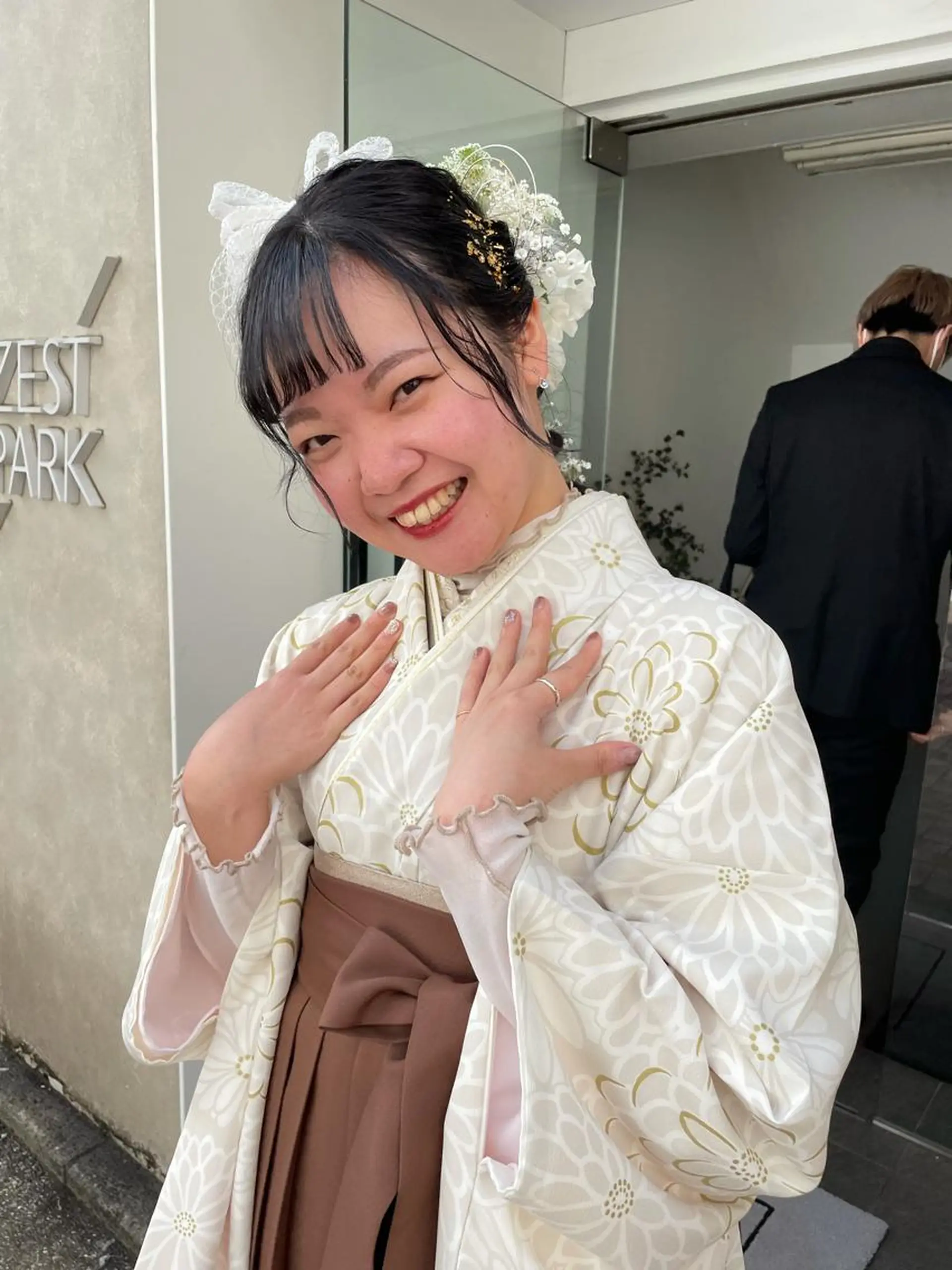 ロング ヘアカラー 🎀ボブ＋ハイトーン シュカ👶🏻のヘアスタイル