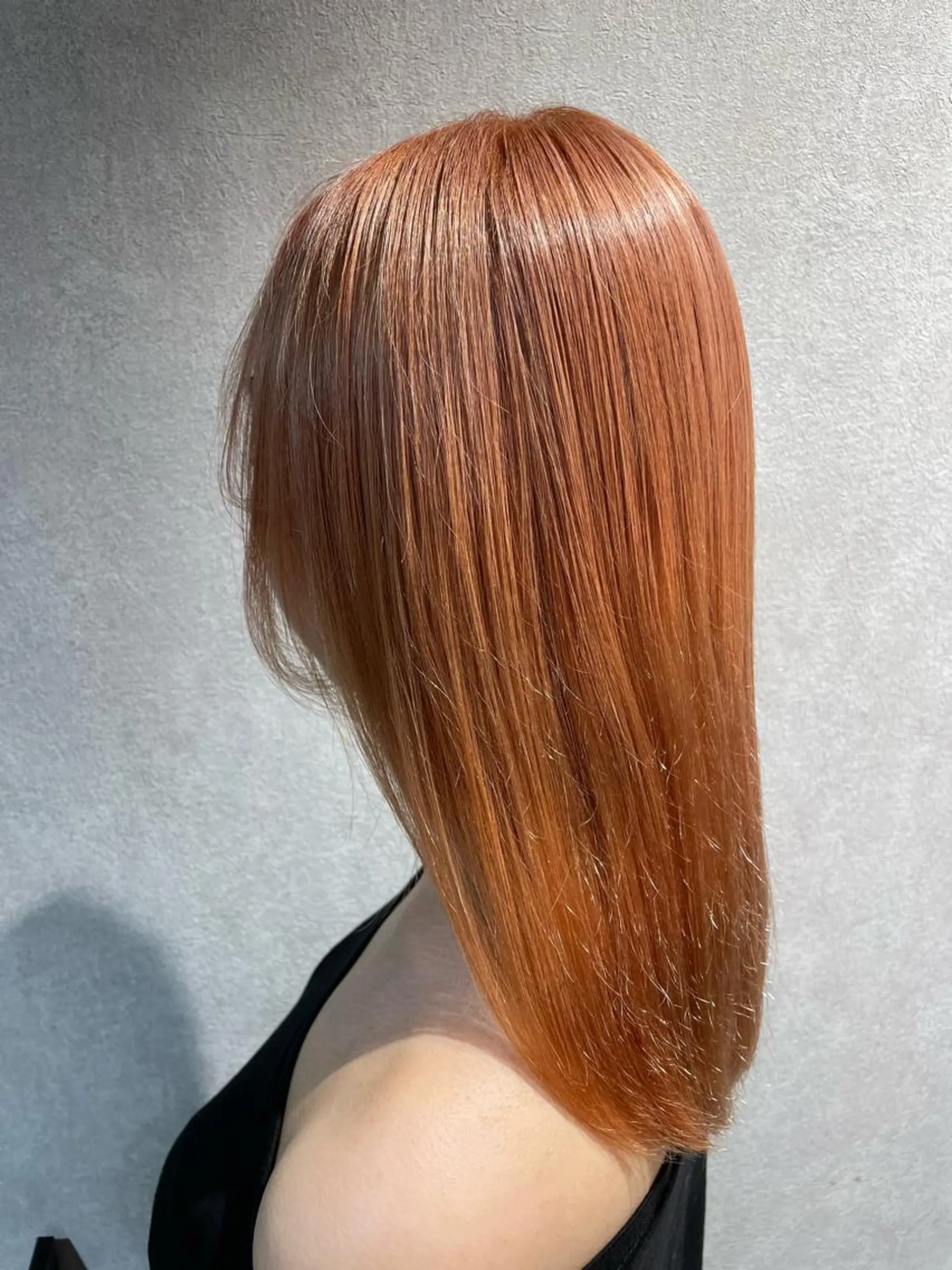 セミロング カラー 宮下 弦也のヘアスタイル