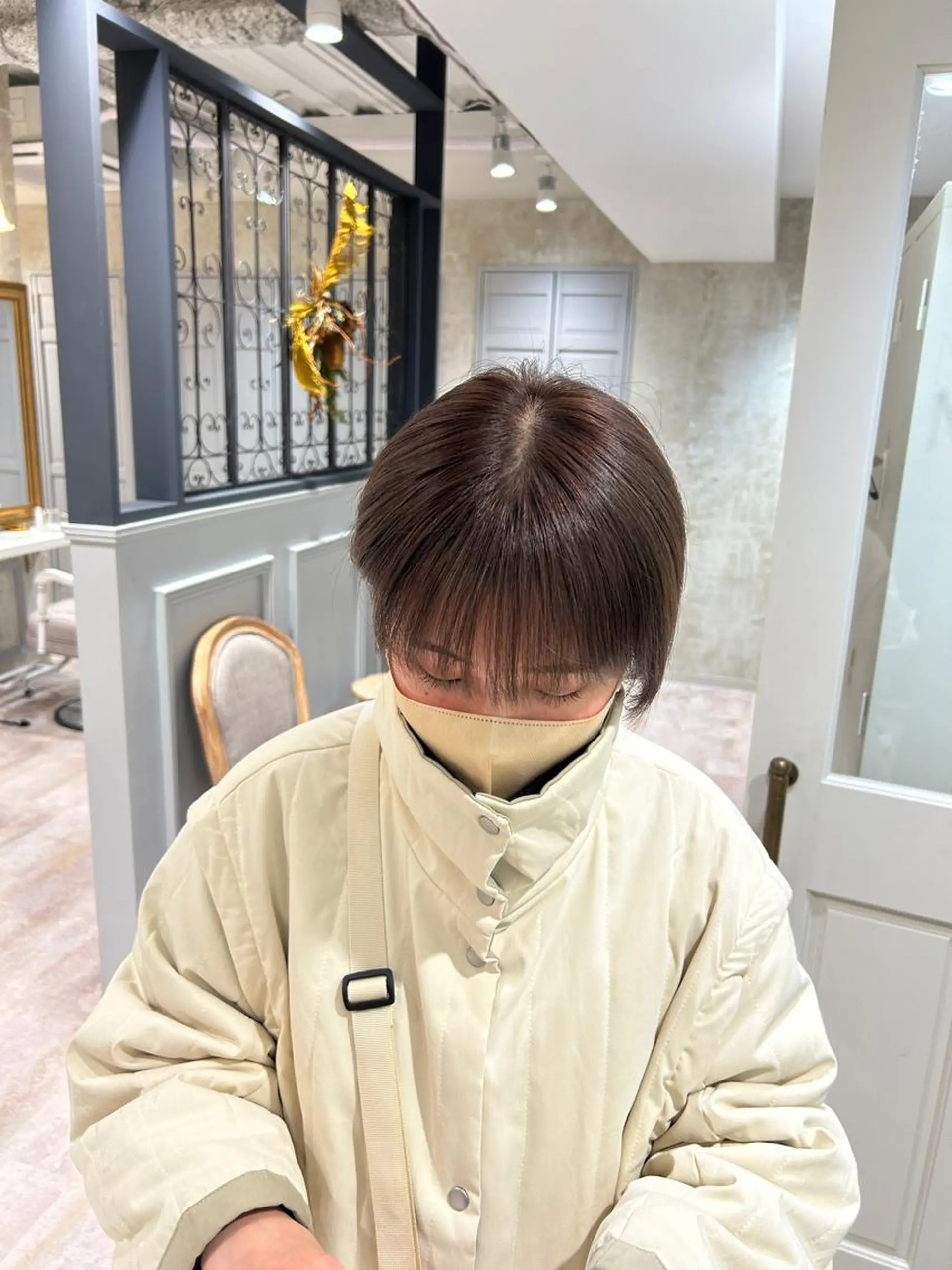 カラー 小野 明日香のヘアスタイル