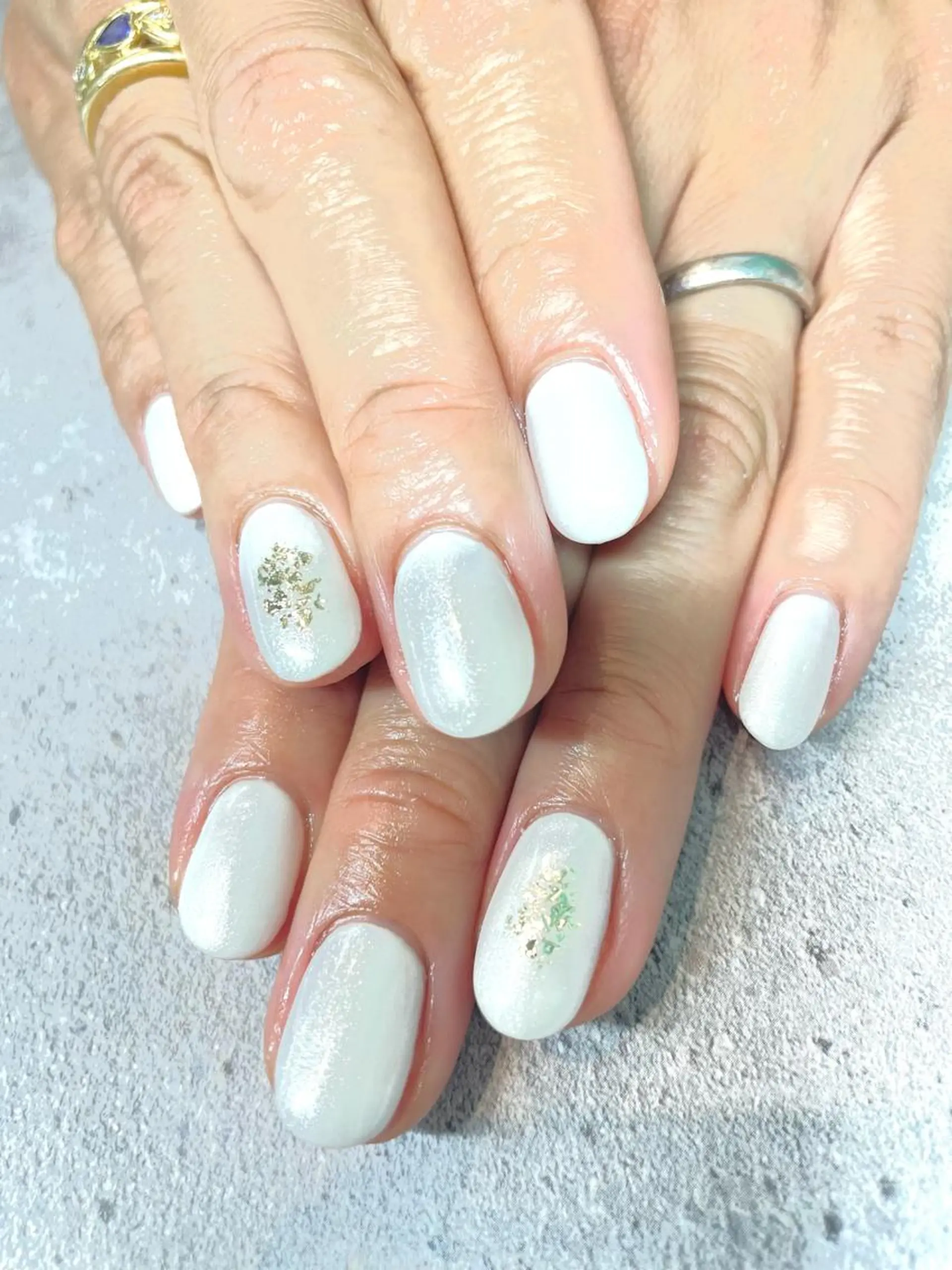 ネイル BLUE   ROSE Nail所属・BELL.Salon Group Nailのネイルデザイン