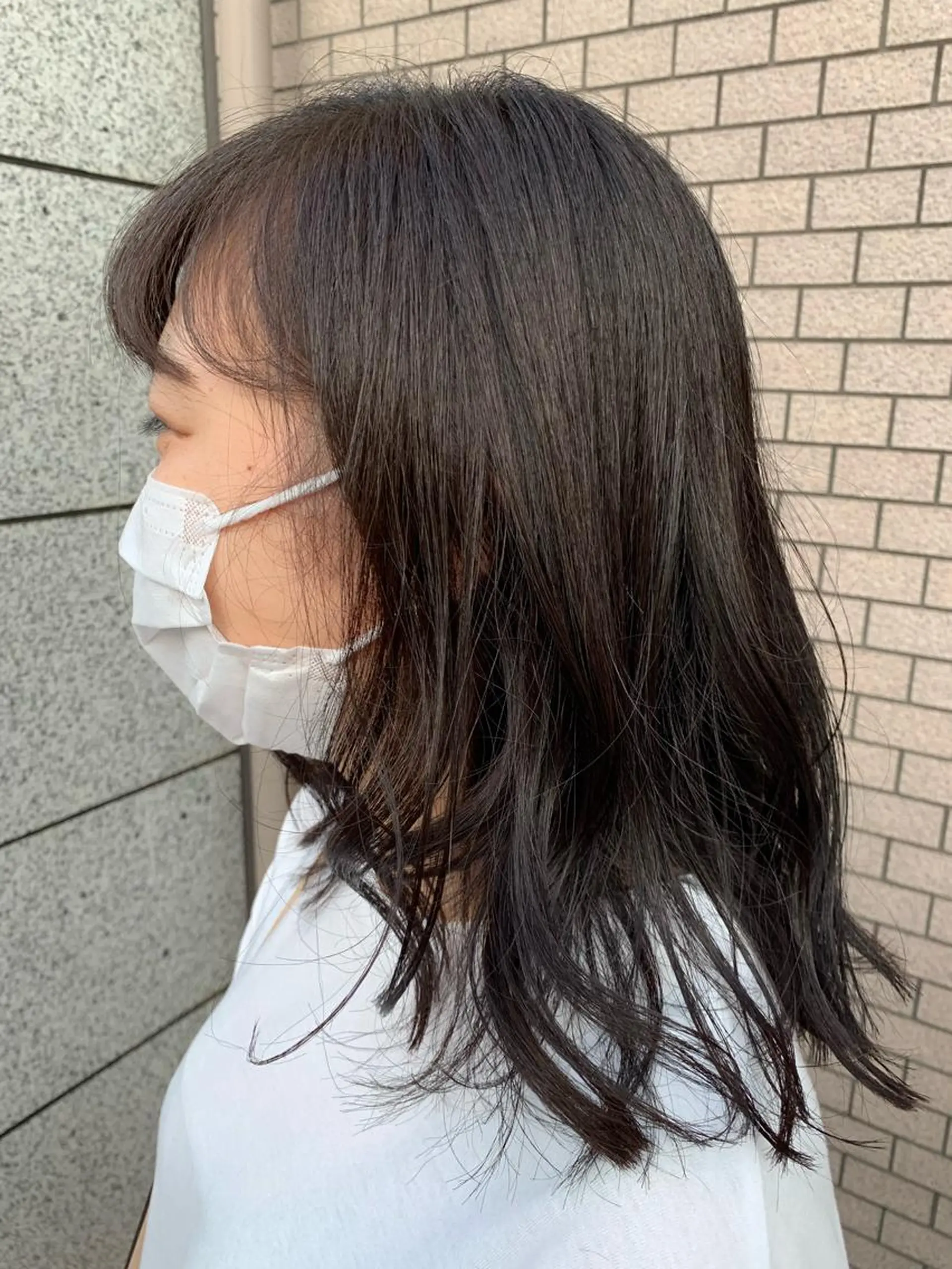 ミディアム カラー 透明感カラー/ ダブルカラー /ソラのヘアスタイル