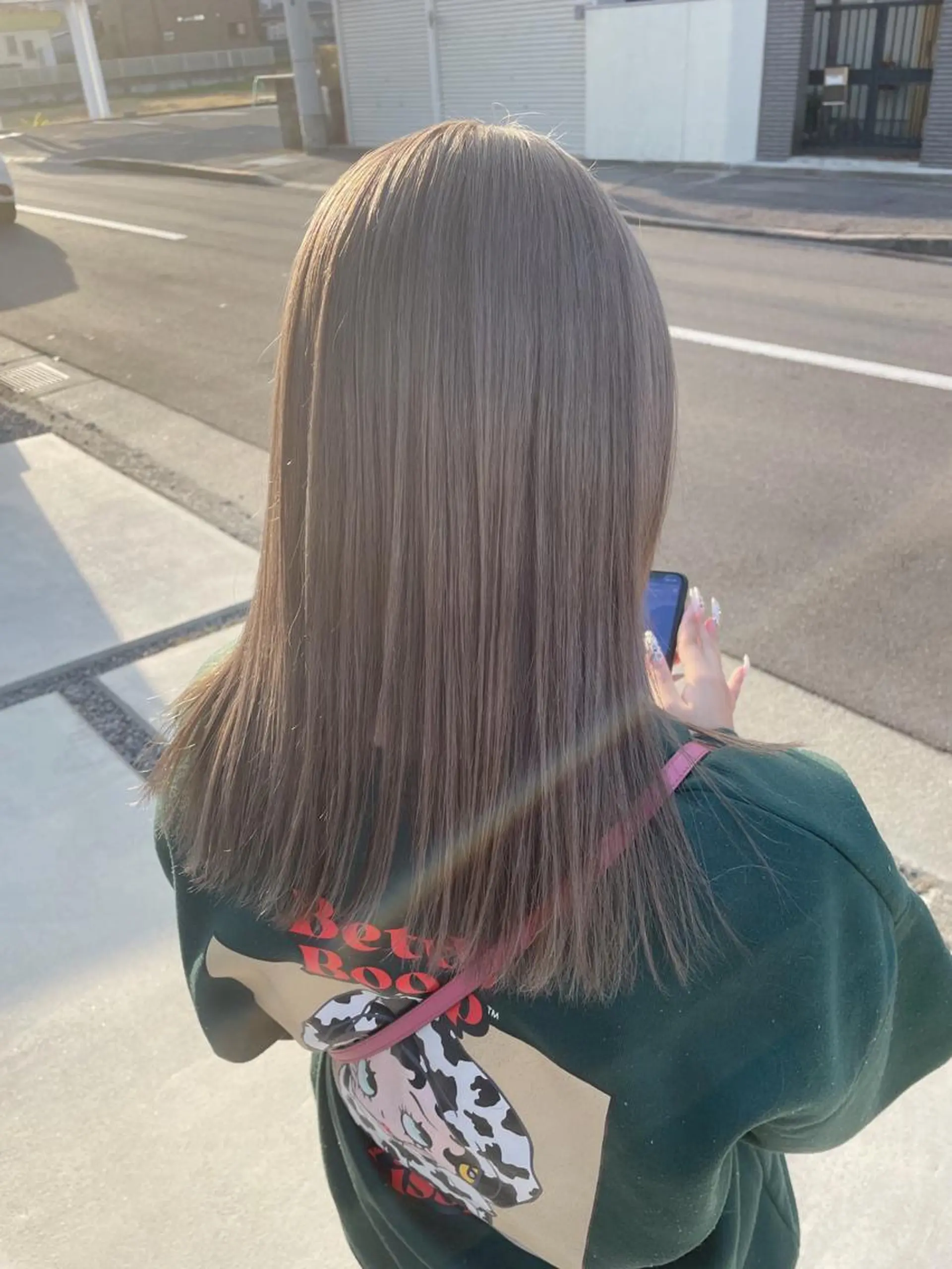 カラー ベージュカラー Matsubara asuka  ☪︎のヘアスタイル