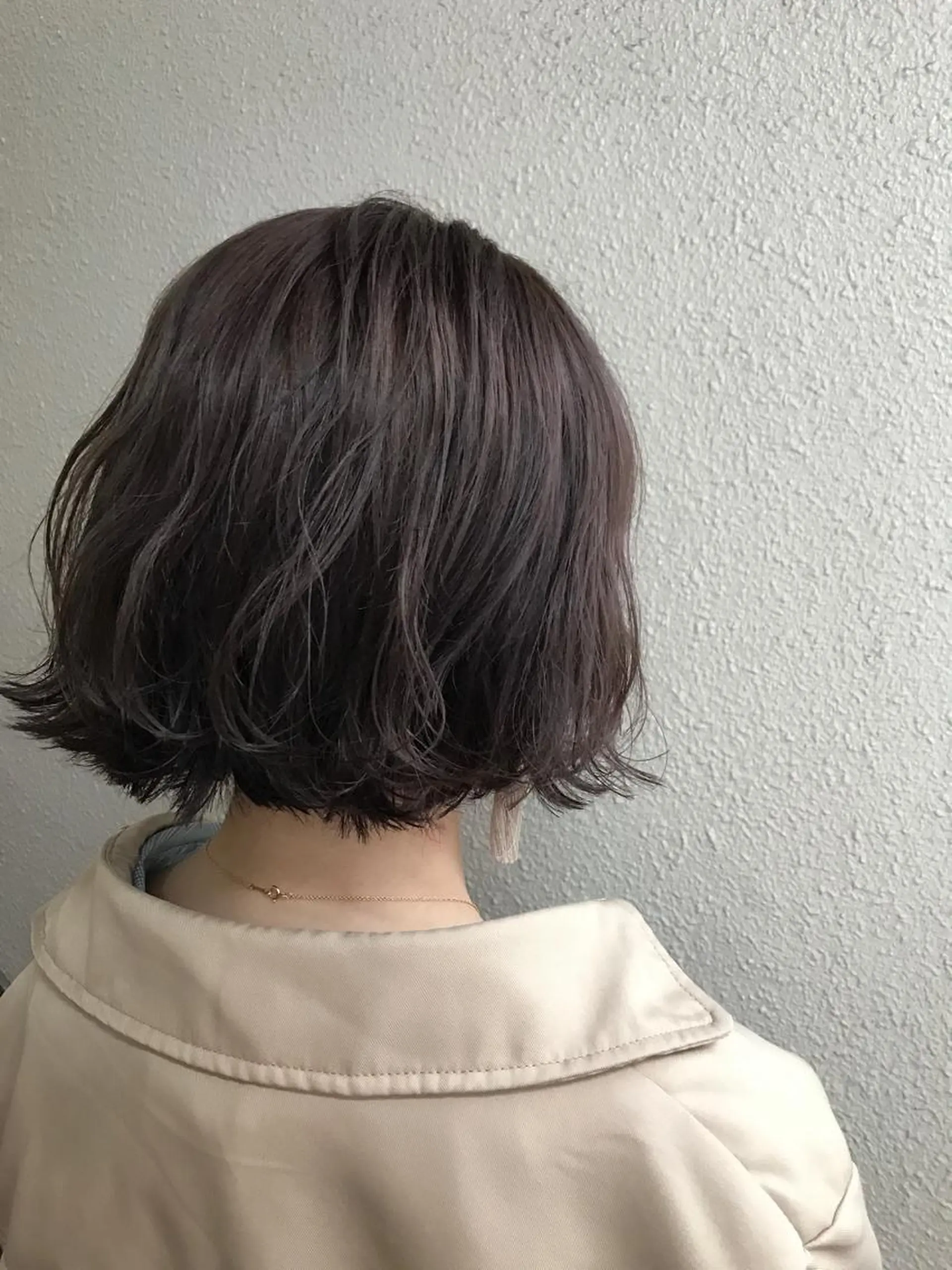 ショート カラー グレージュ 清水　ちひろ ✄トップスタイリストのヘアスタイル