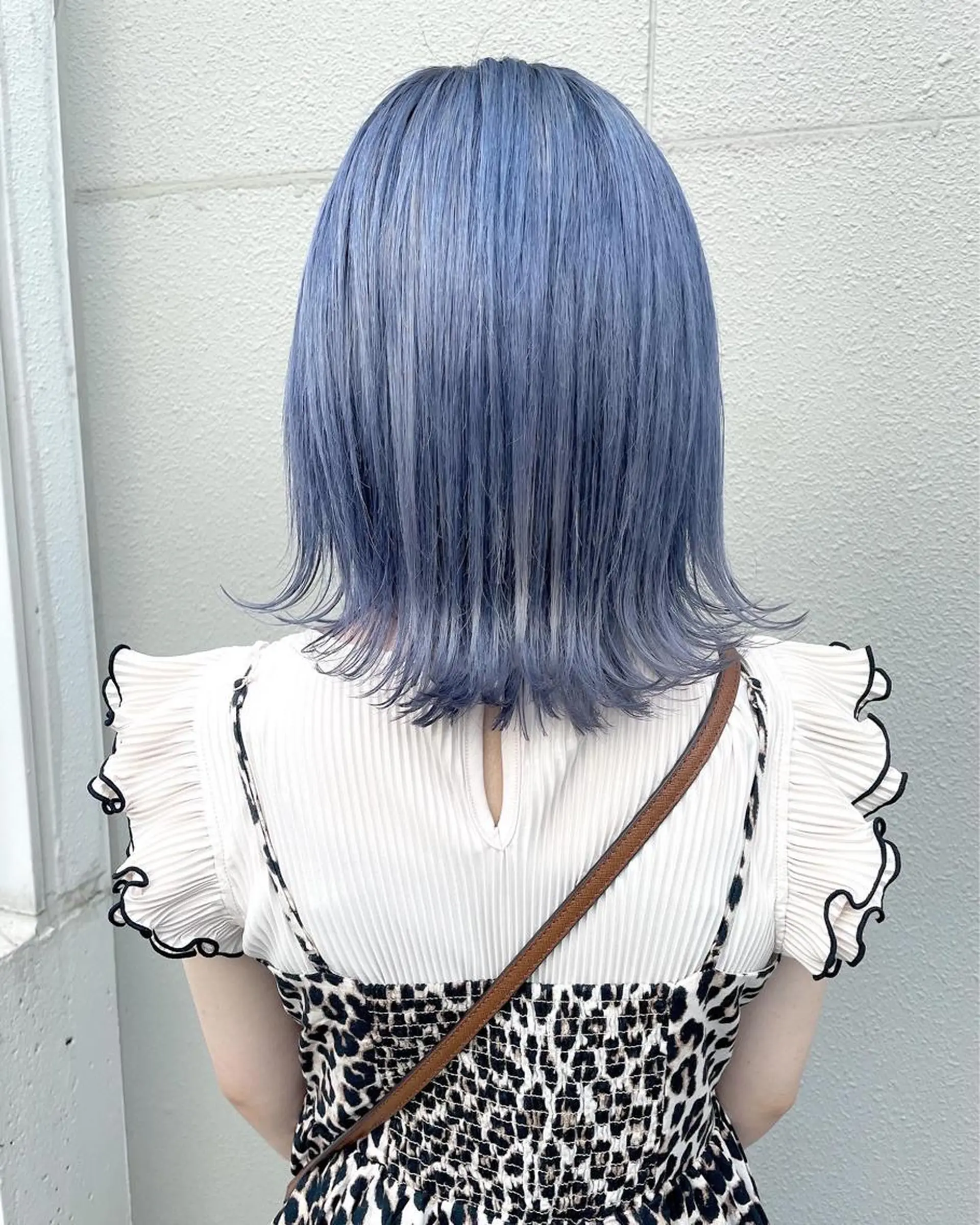 セミロング カラー ラベンダーカラー 韓国風ヘア ヘアカラー トリートメント ヘアセット Masena所属・💎韓国風レイヤー /ボブ💎Namiのヘアスタイル