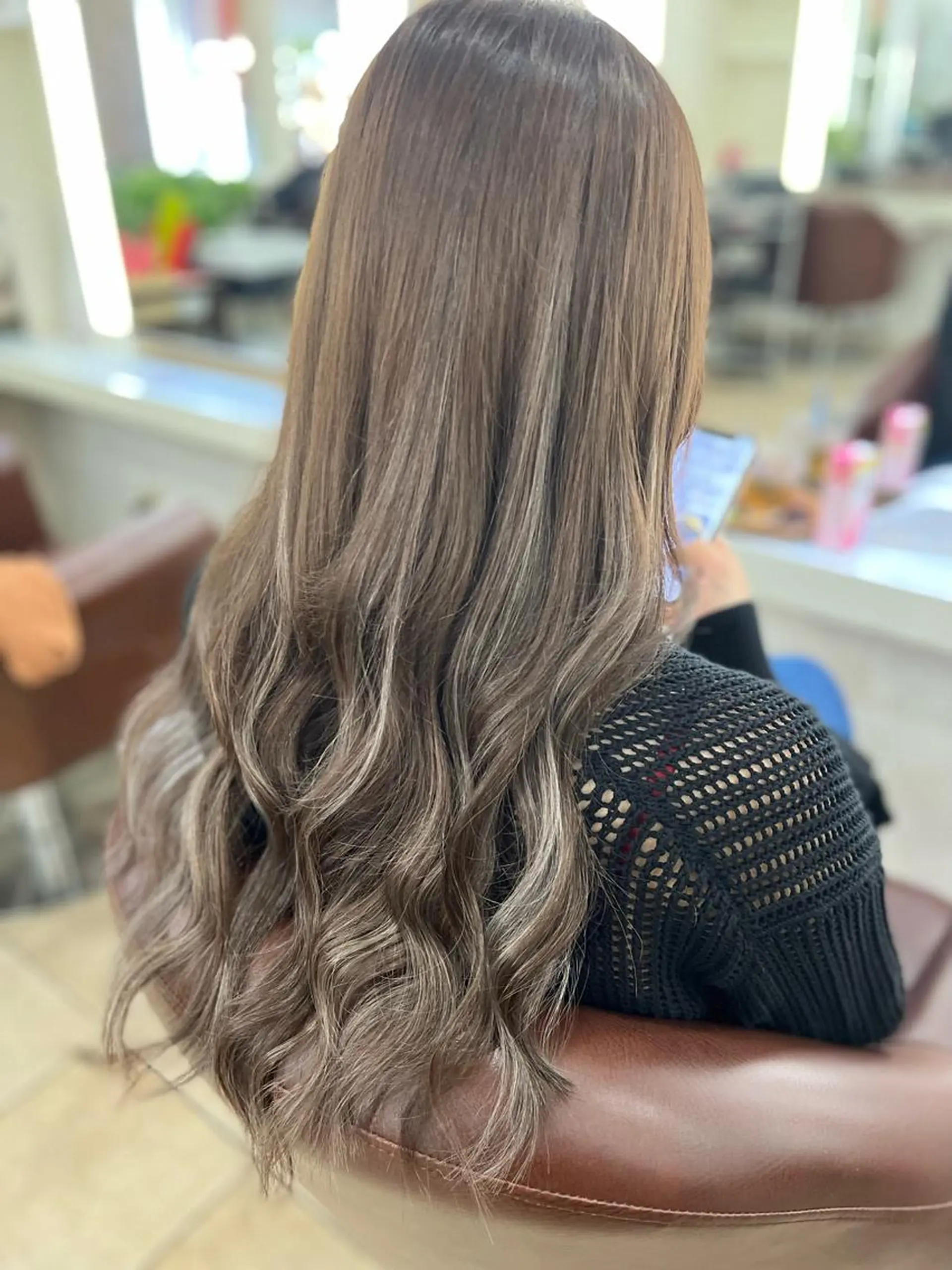 ロング ヘアカラー トリートメント 🐥こ ま🐥のヘアスタイル