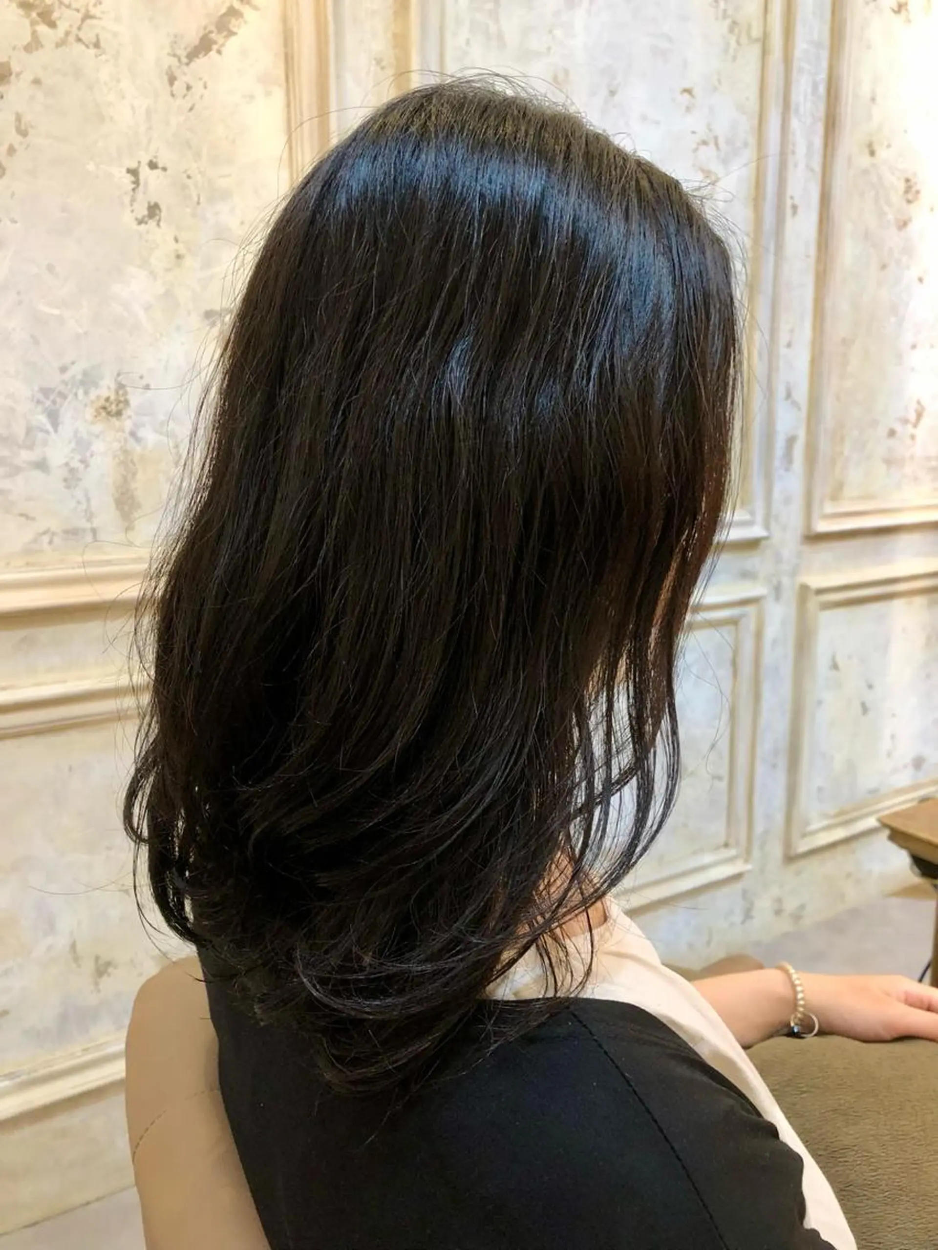 セミロング トリートメント Carina所属・セン北徒歩５分 キシタクのヘアスタイル