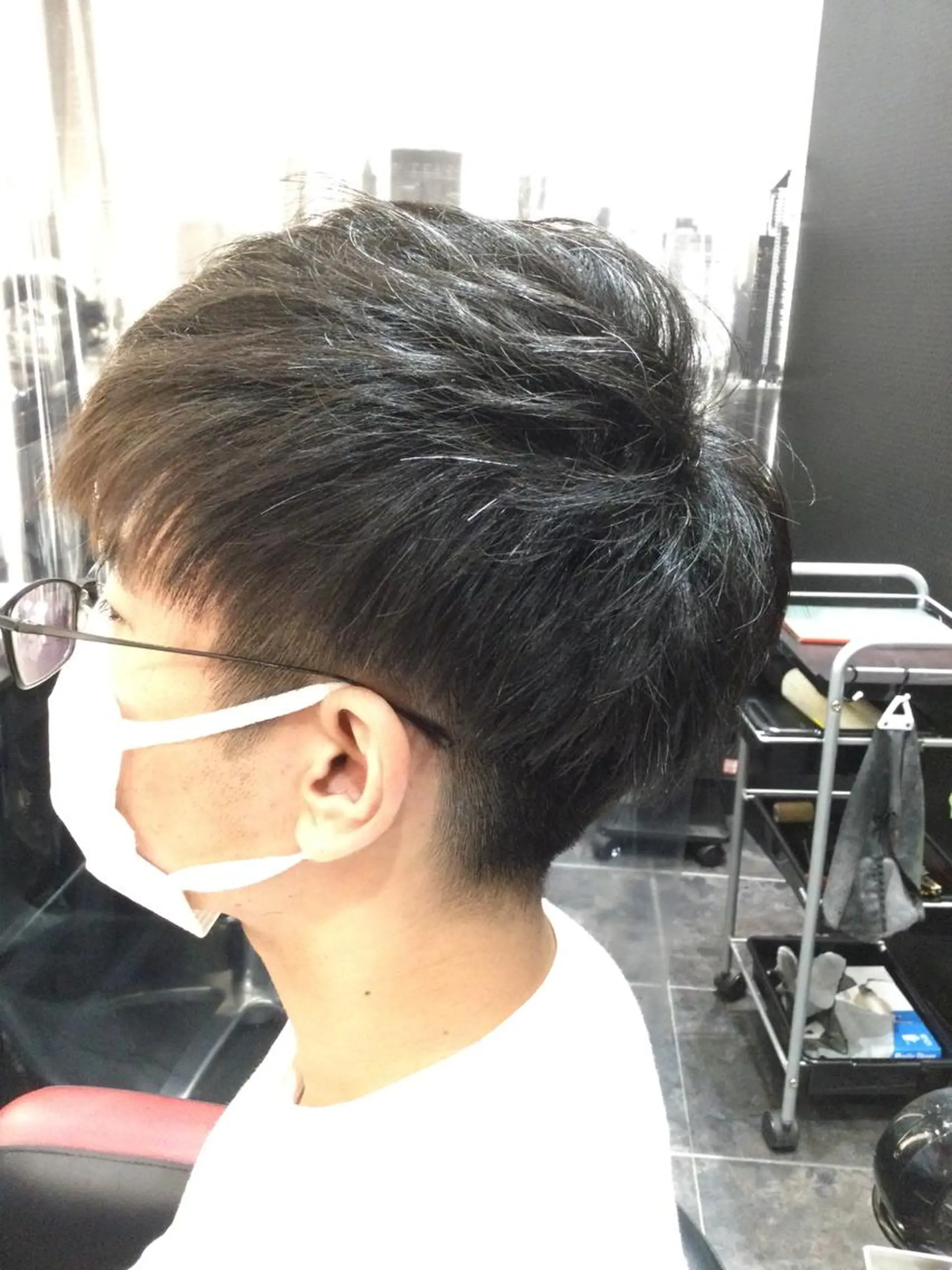 ショート メンズ Annon プライベートサロンのヘアスタイル