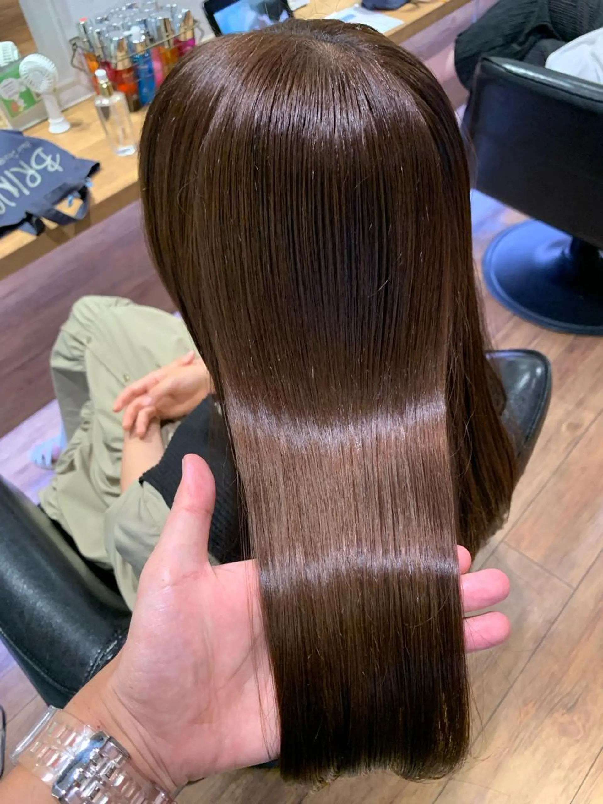 ロング コテ巻きパーマ/韓国 パーマ/佐野のヘアスタイル