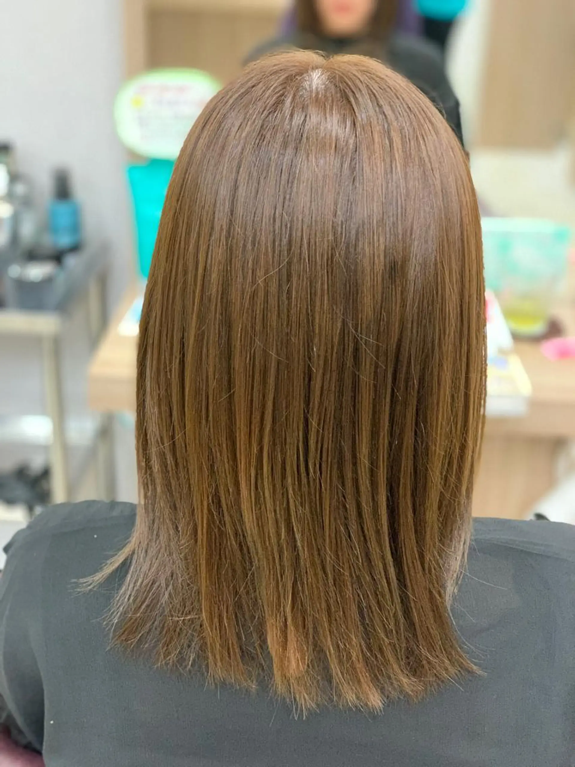 ミディアム 韓国ヘア/レイヤー 🇰🇷/艶髪/長橋のヘアスタイル