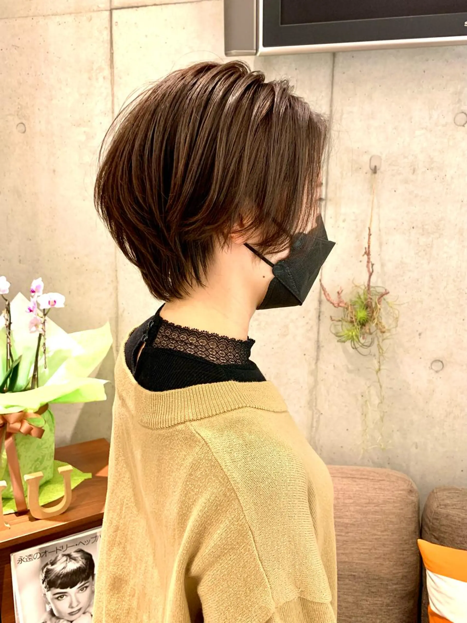 ショート カラー 工藤 詩月のヘアスタイル