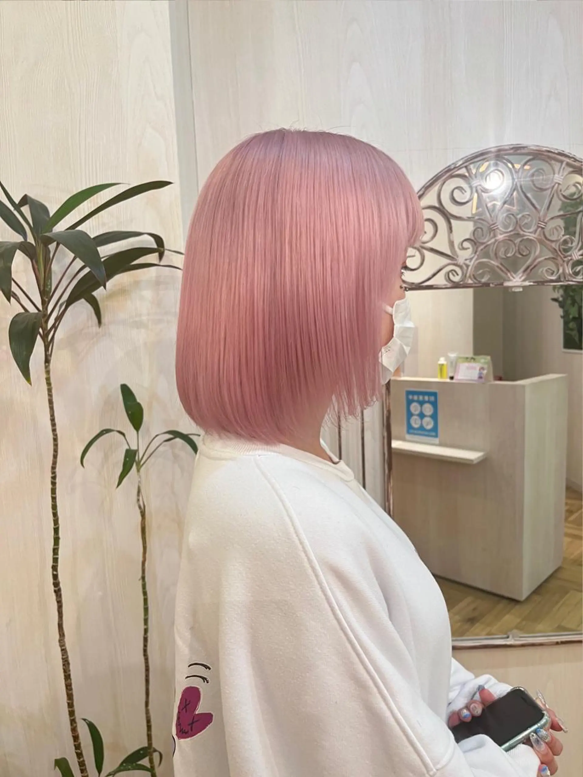 ショート カラー ヘアアレンジ ブリーチなし/ レイヤー🌿runaのヘアスタイル