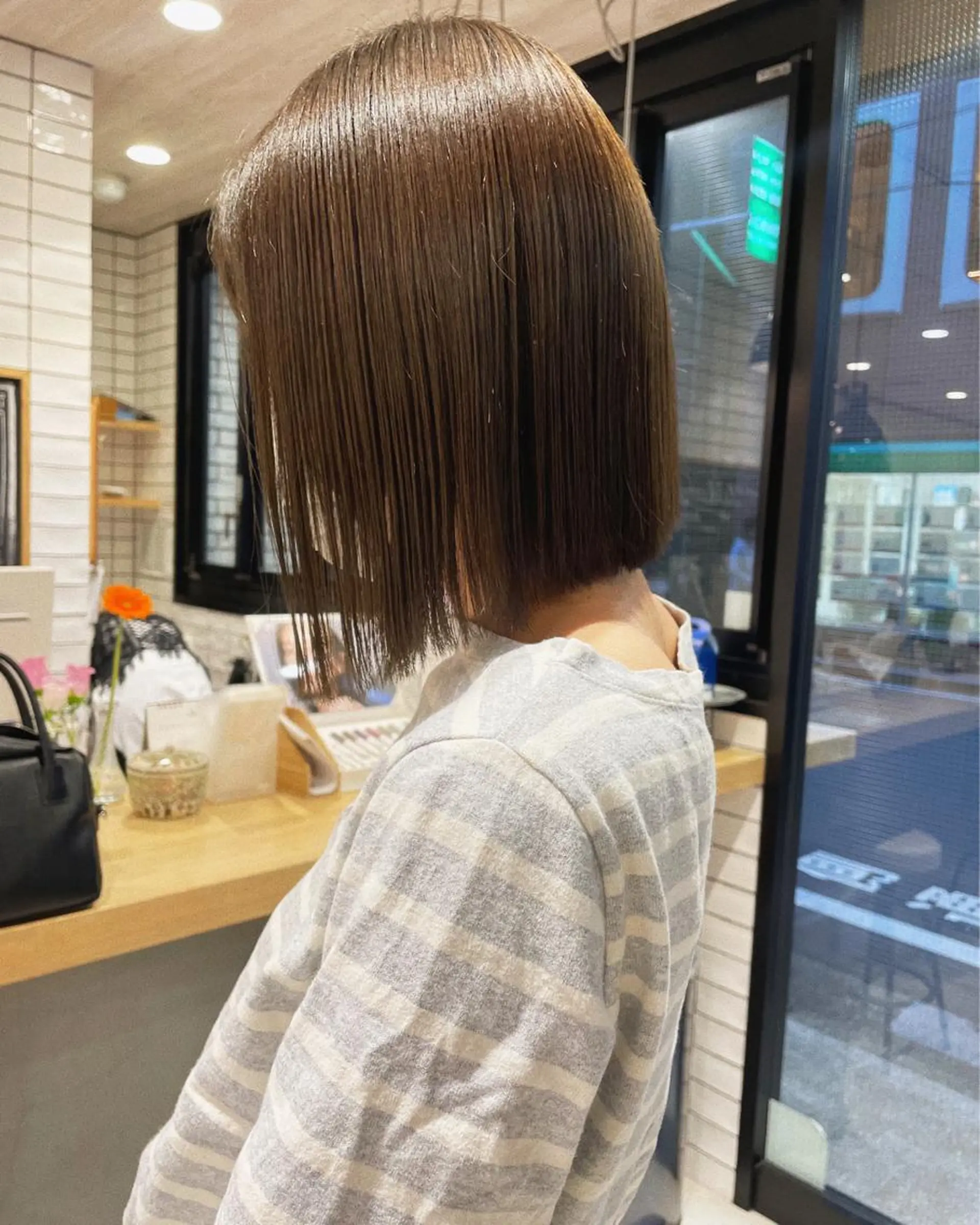 ミディアム カラー カット ヘアカラー トリートメント haru/レイヤー/ ウルフのヘアスタイル