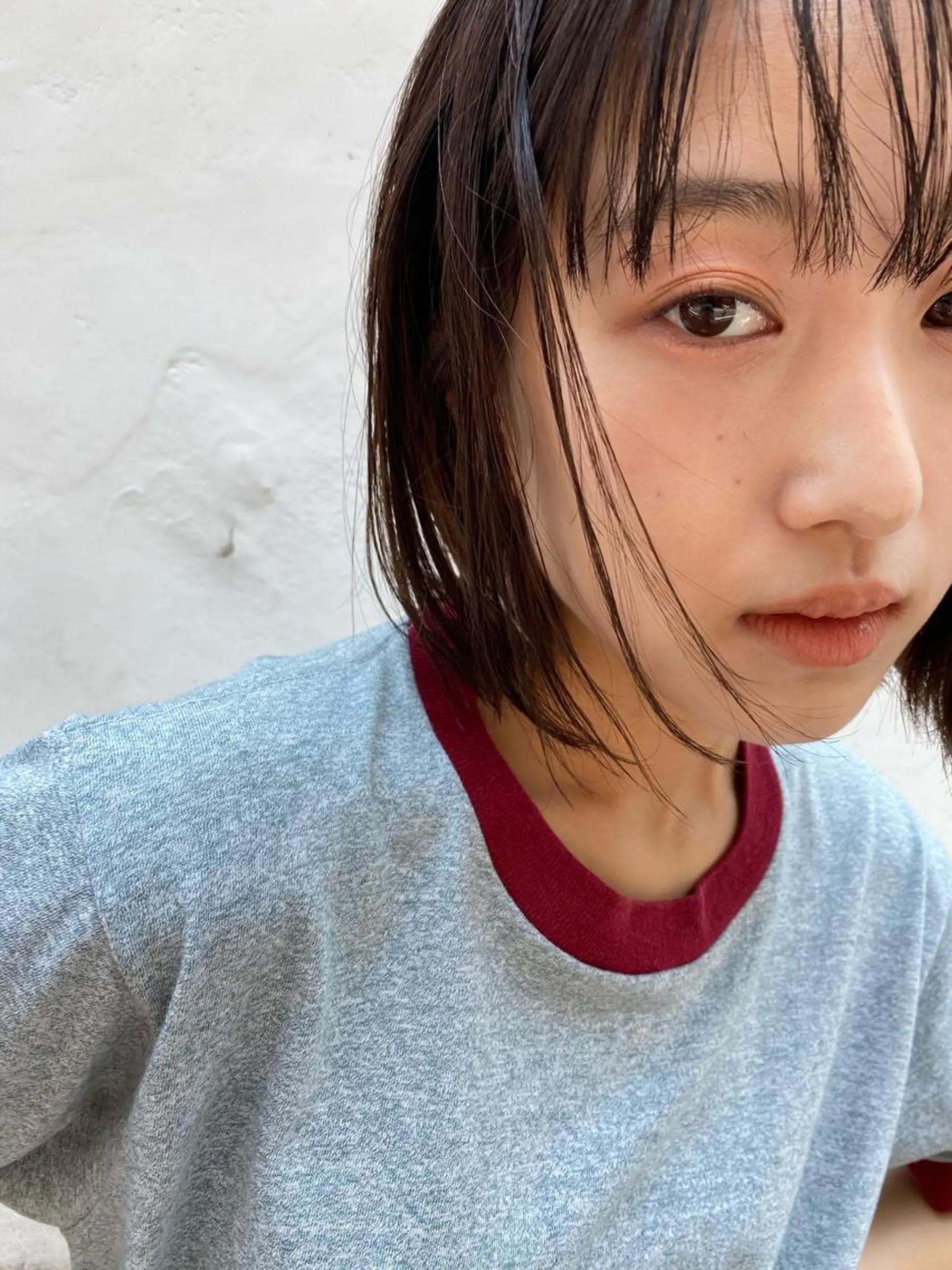 ミディアム カラー IVORY.所属・🟩くすみブラウン/ ショート/ボブ/大司のヘアスタイル