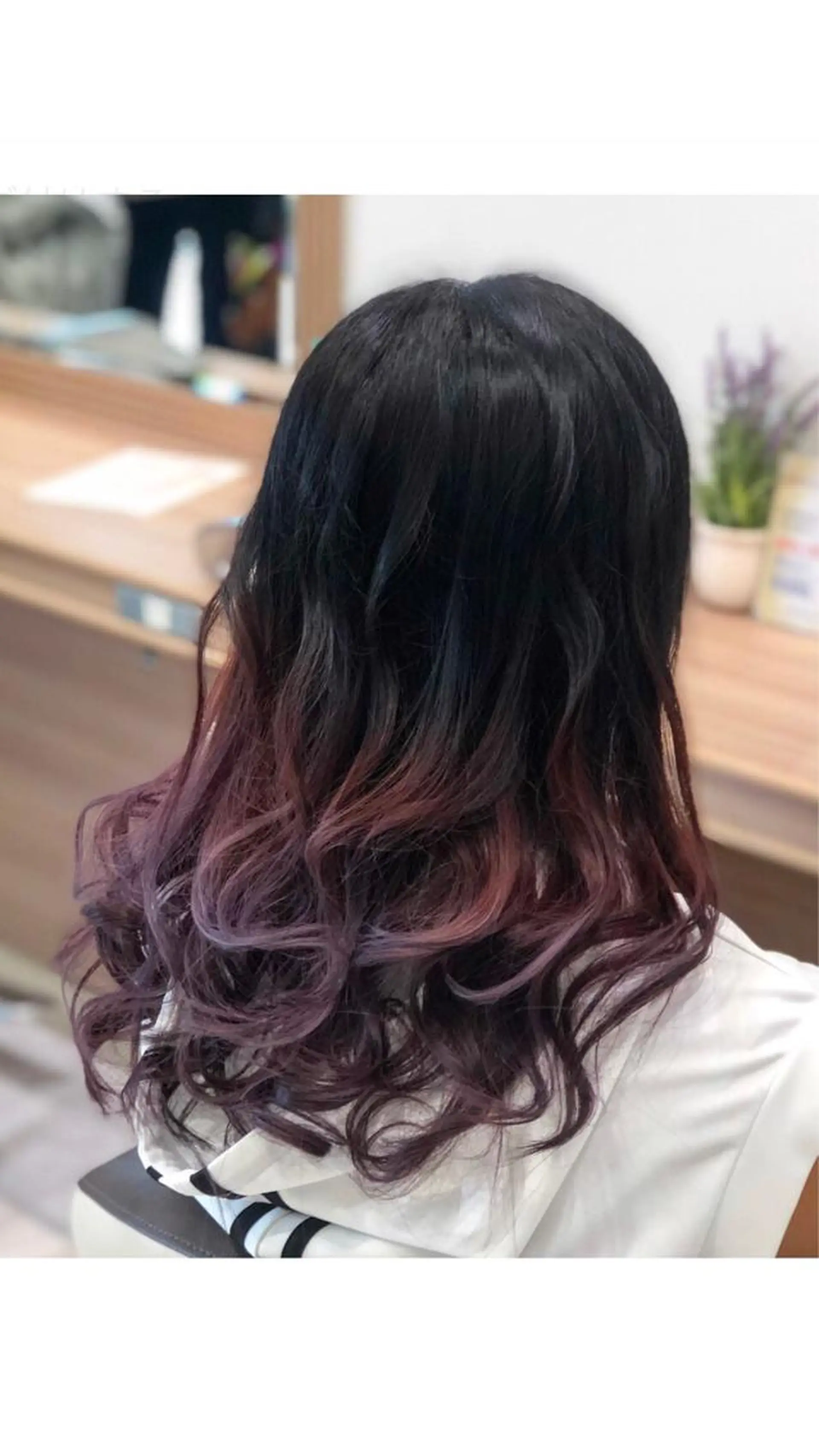 ロング カラー ラベンダーカラー ラベンダーピンク ピンクカラー 💙髪質改善 💙和田💙のヘアスタイル