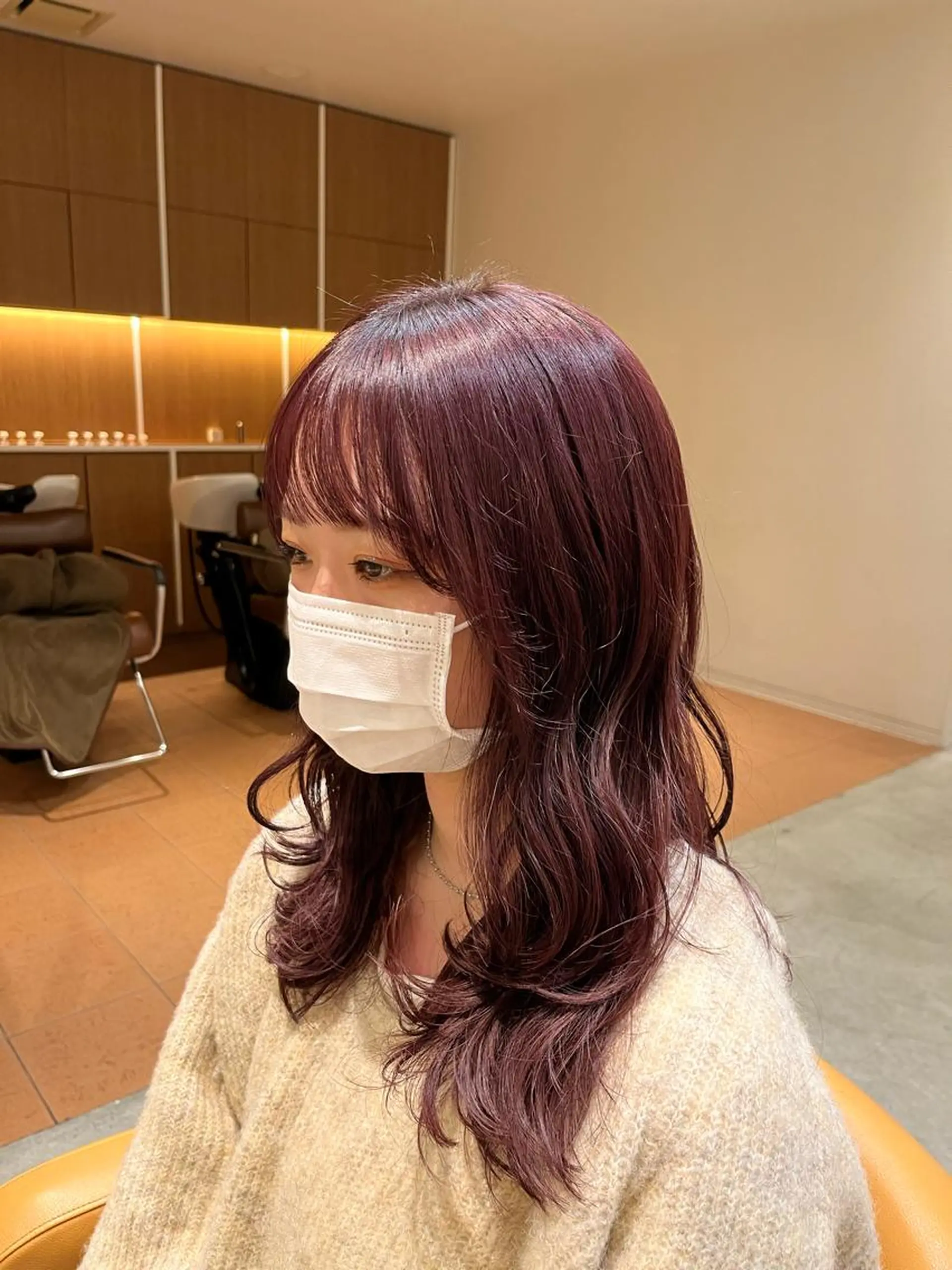 ロング 北潟 春菜のヘアスタイル