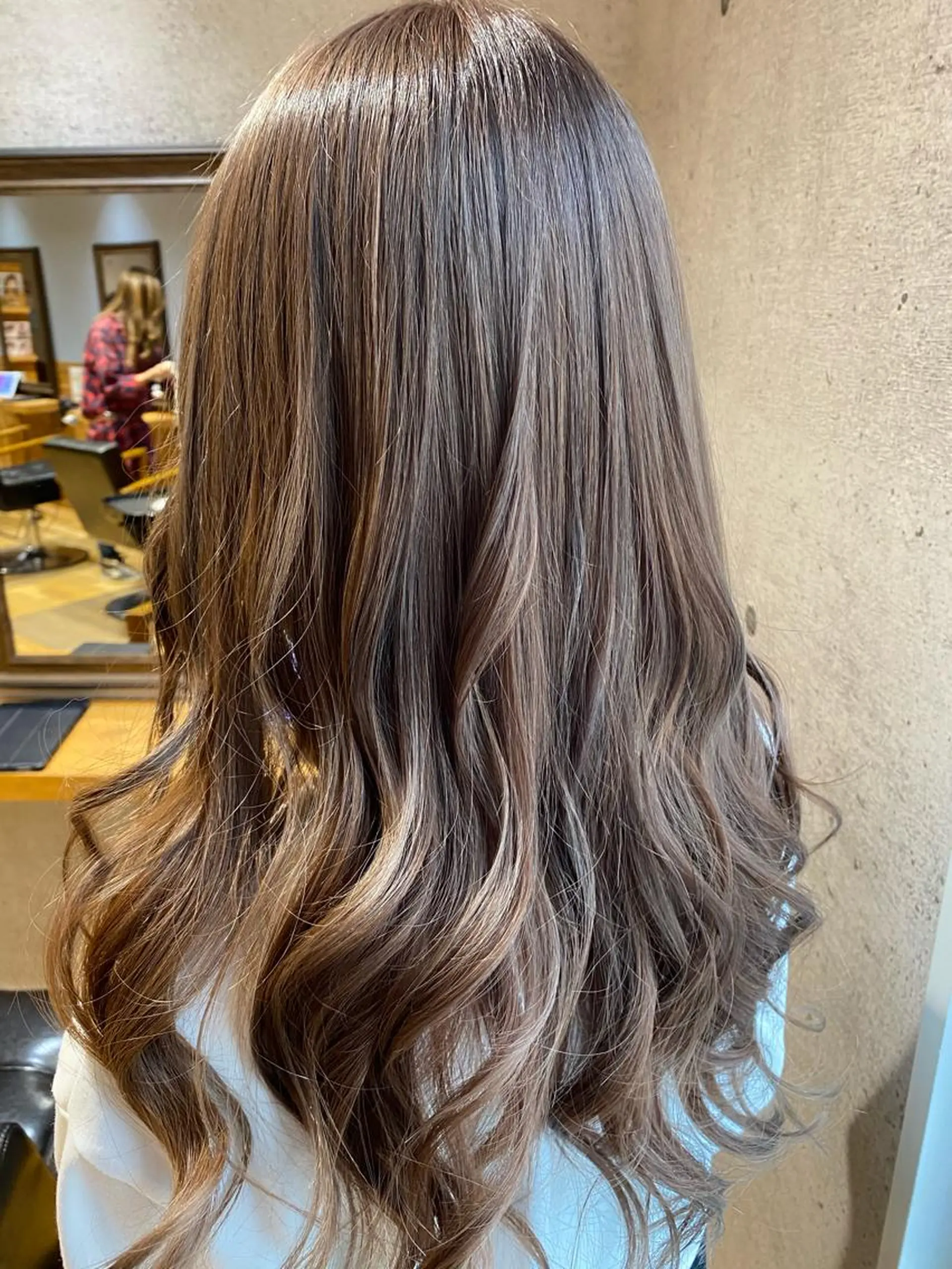 ロング カラー Ando Raycoのヘアスタイル