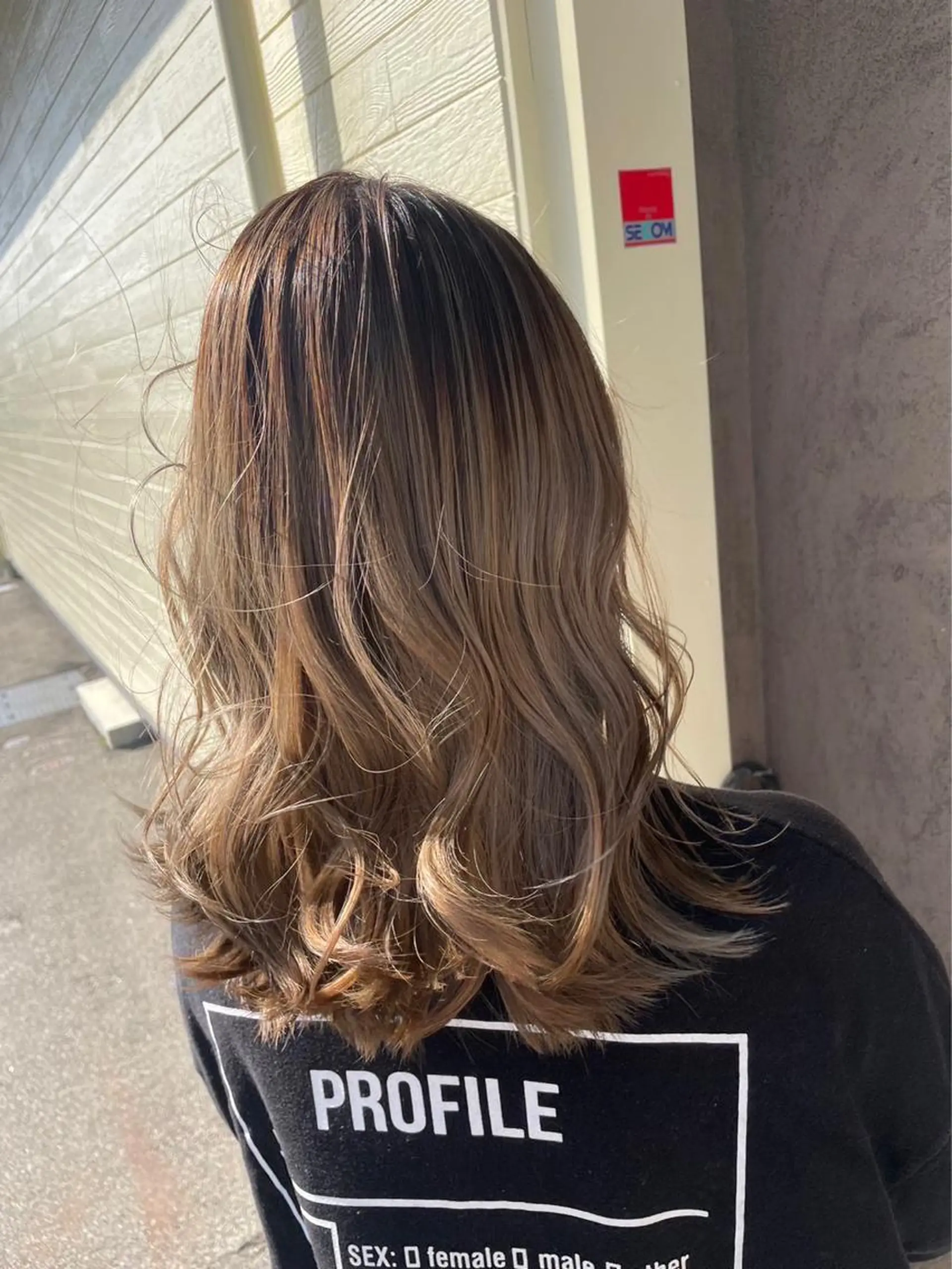 セミロング 小島 陽成のヘアスタイル