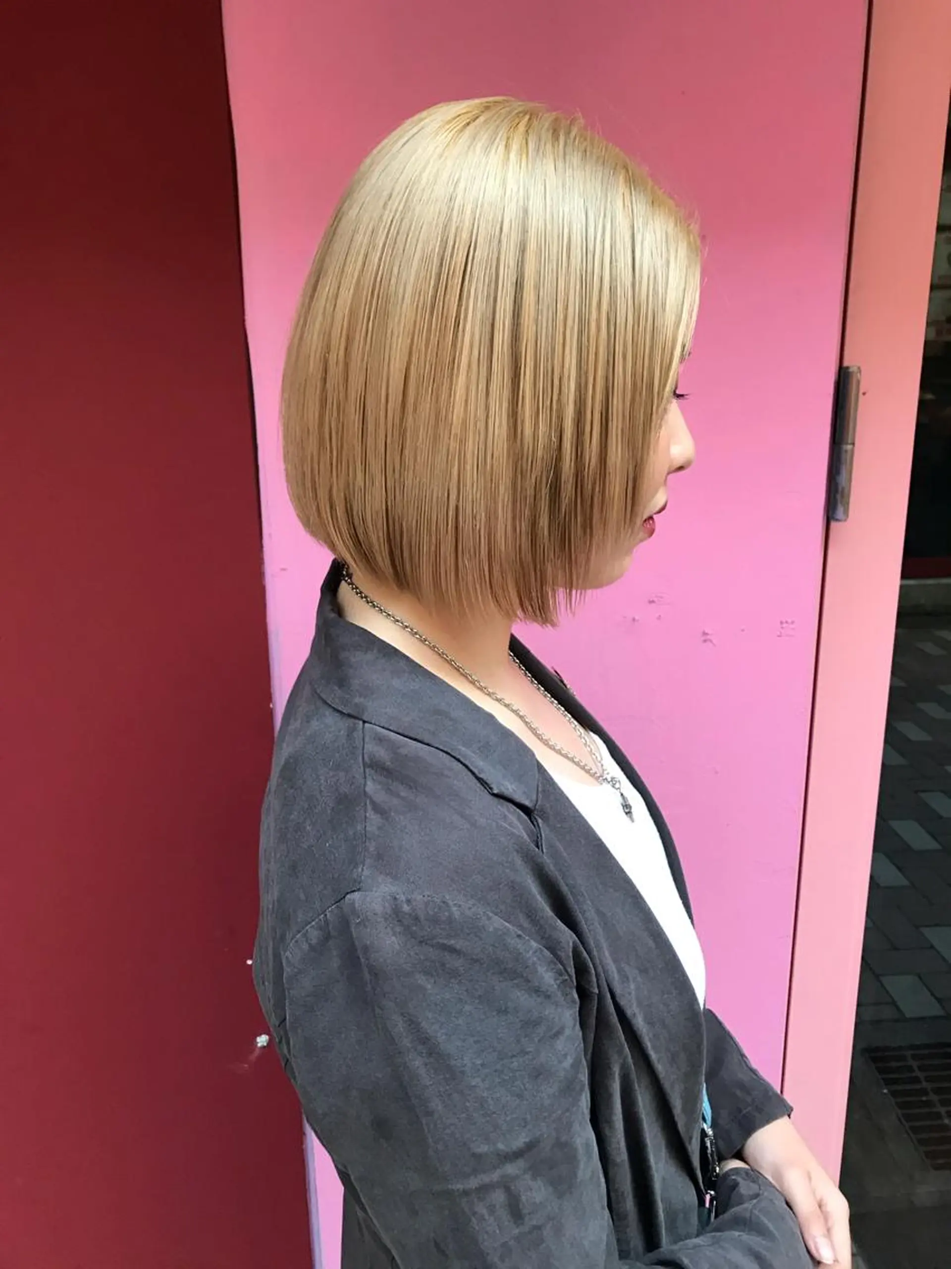 ショート カラー カット パーマ 🇰🇷カルマパーマ kaito🇰🇷のヘアスタイル