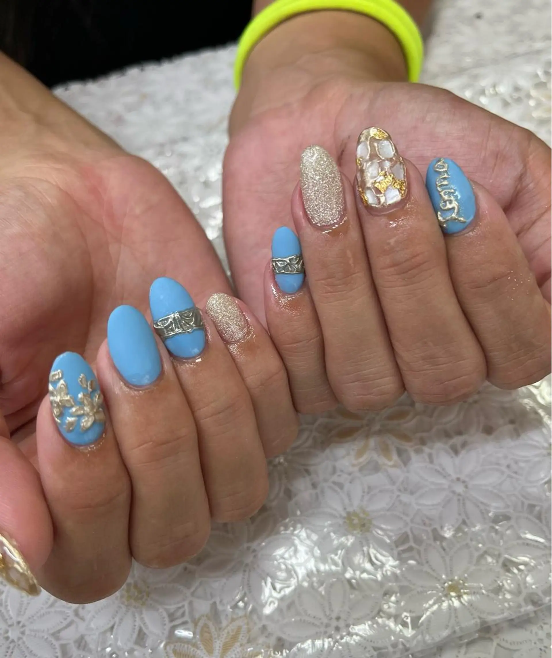 ネイル ジェルネイル 韓国ネイル パラジェル ネイルチップ ハンドネイル nails' it...のネイルデザイン