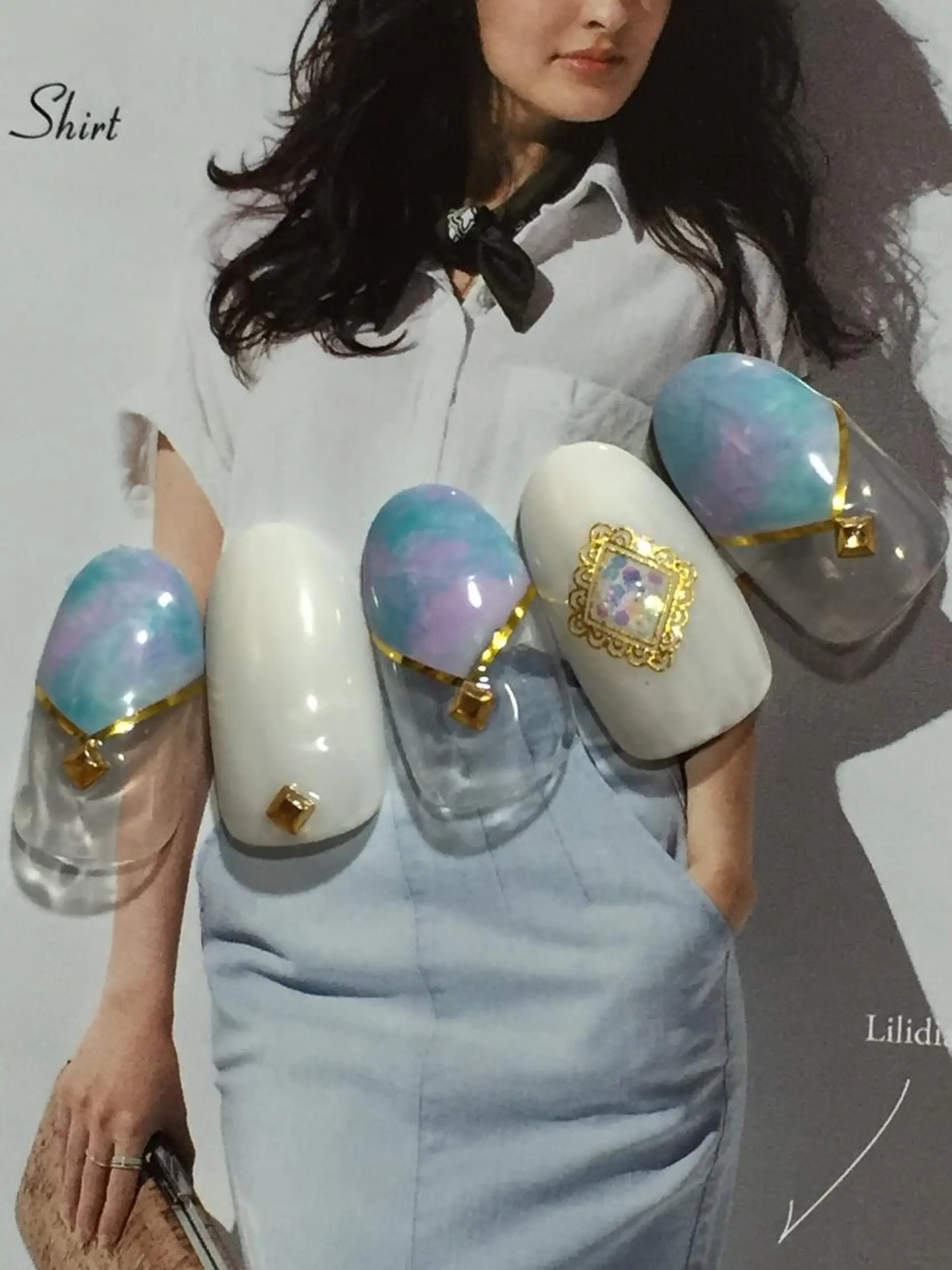 ネイル Sympa 𝓜iwako🐰ᩚのネイルデザイン