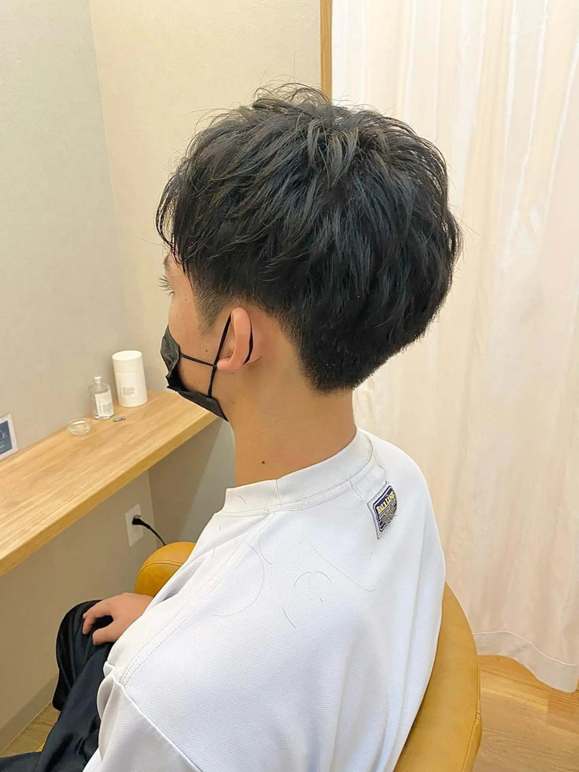 ショート メンズ マッシュ 林 瑠夏のヘアスタイル