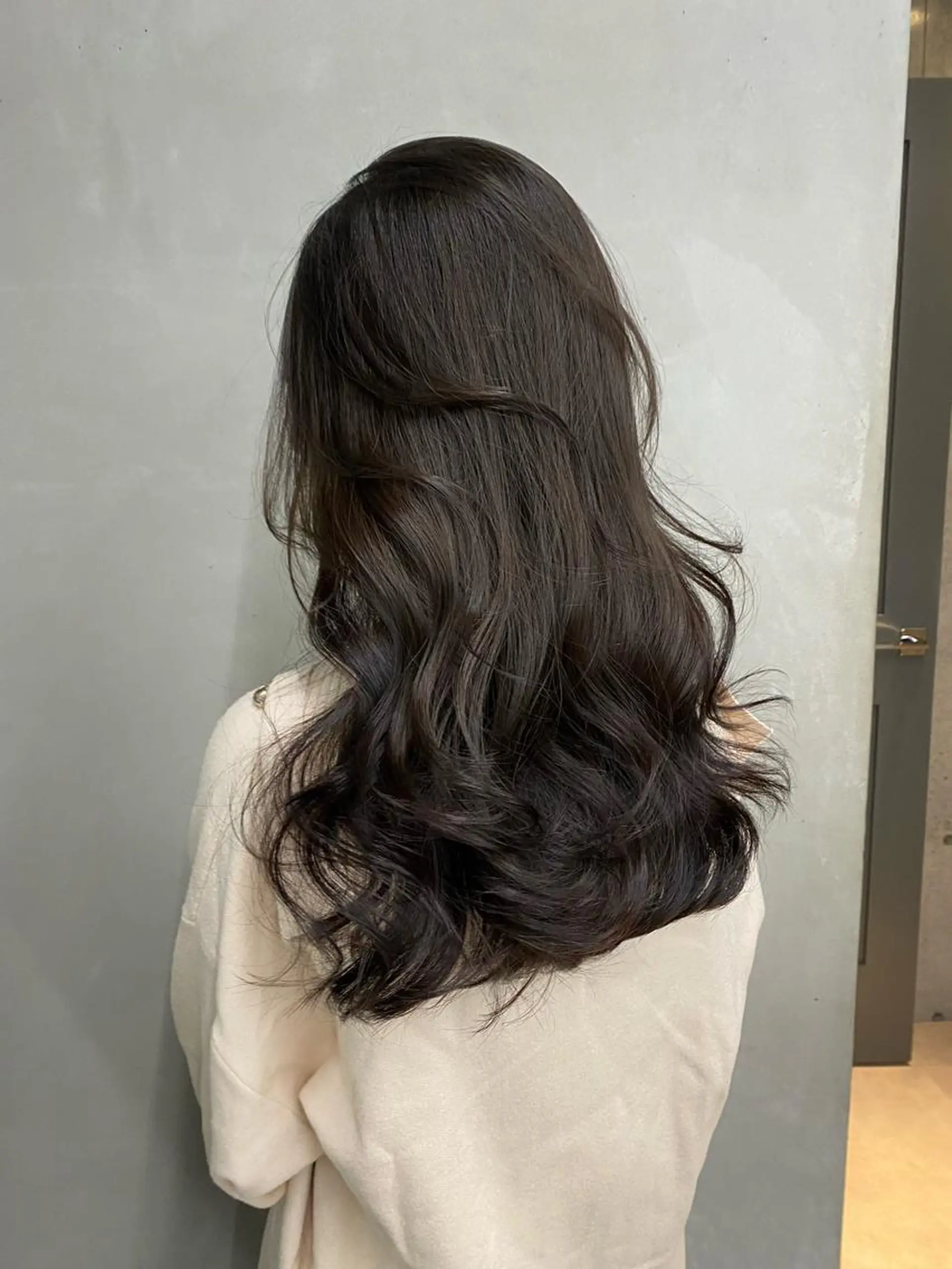 ロング カラー カット ヘアカラー トリートメント レイヤー/柔色 カラー/SAkiのヘアスタイル