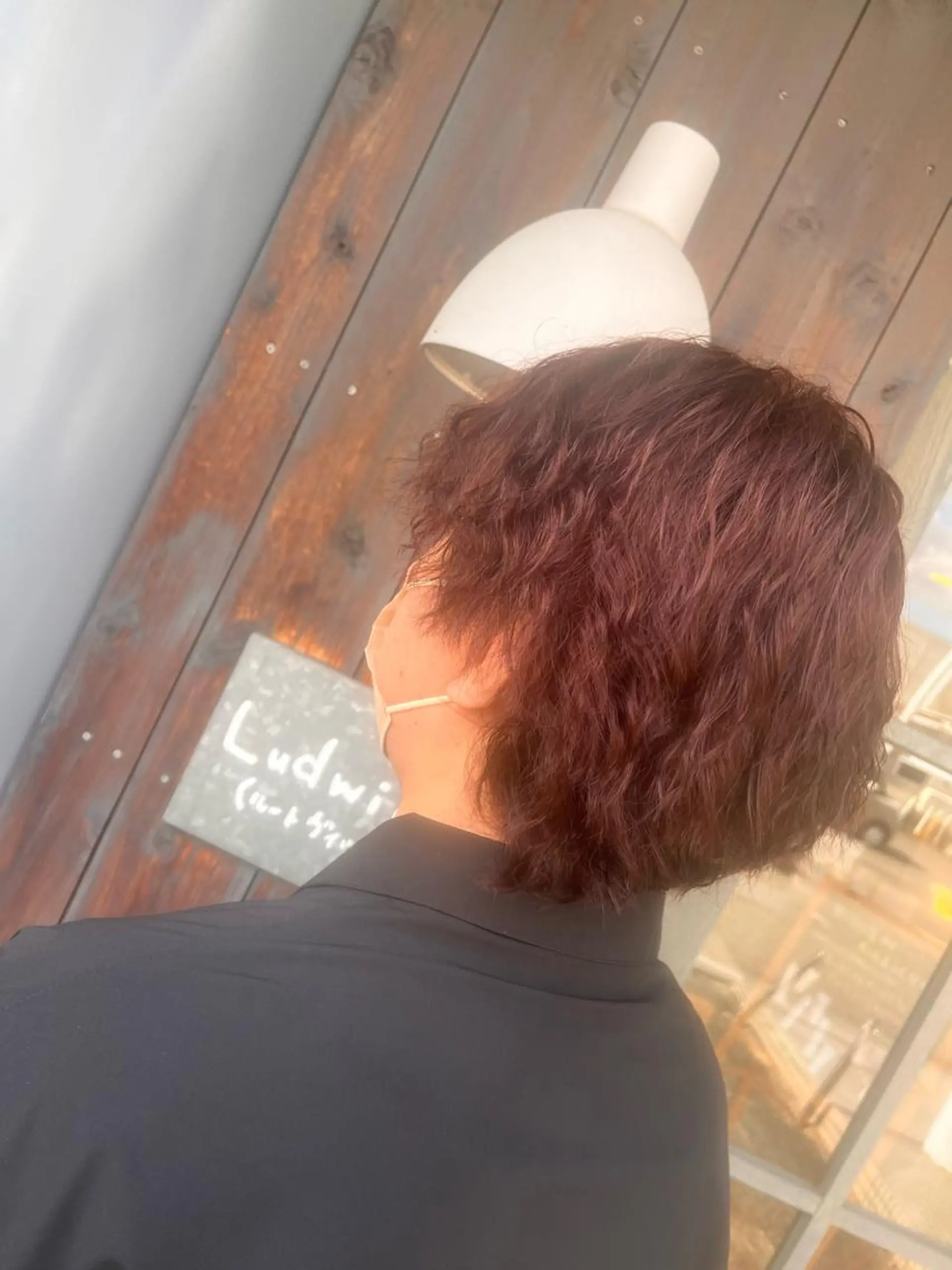 ショート カラー ヘアカラー 武村美咲/ 暖色/艶カラーのヘアスタイル