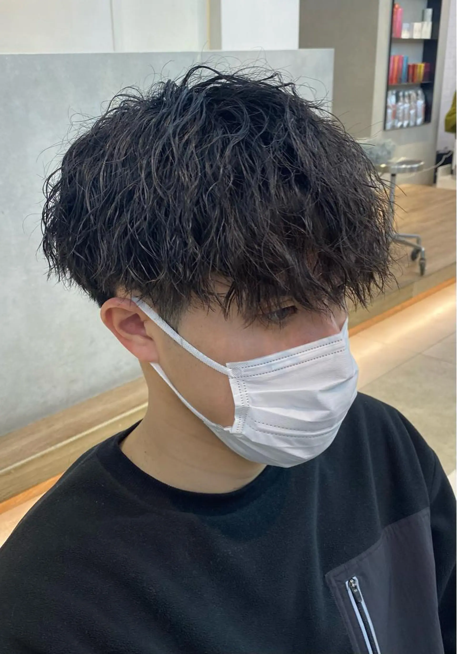 パーマ メンズ 新宿【メンズパーマ】 塩澤太一のヘアスタイル