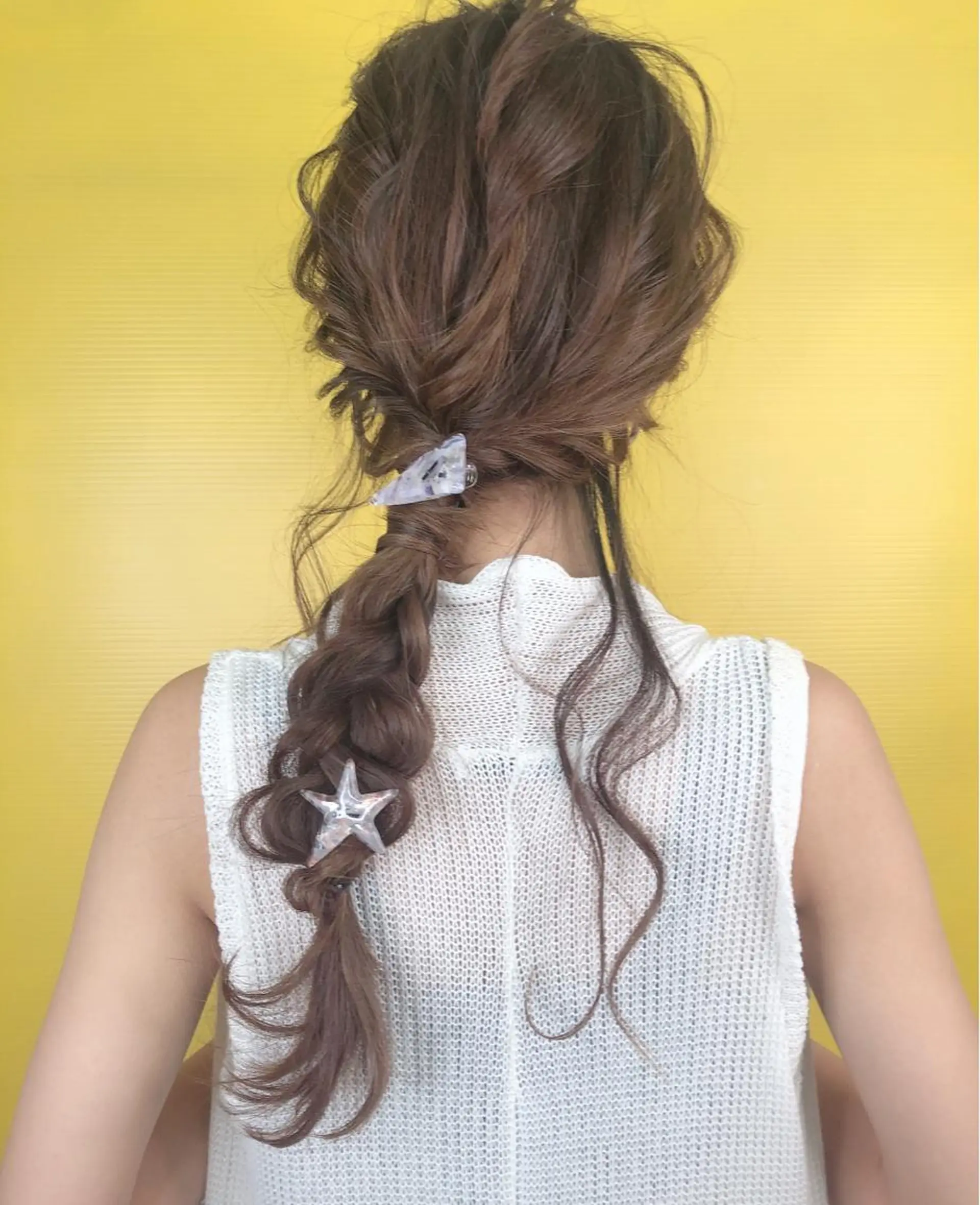 ロング カラー ヘアアレンジ ヘアセット omocha hair salon所属・大嶋 伸吾のヘアスタイル