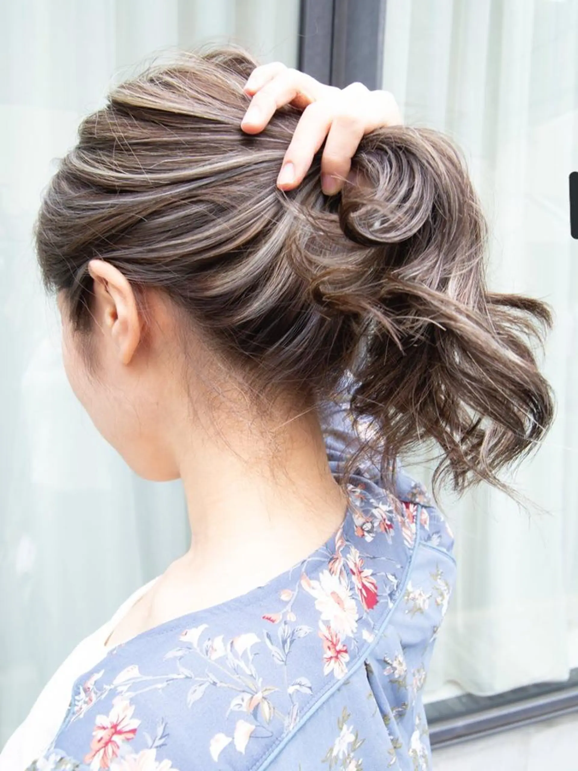 ロング カラー Re:ta Hair 飯田淳平のヘアスタイル