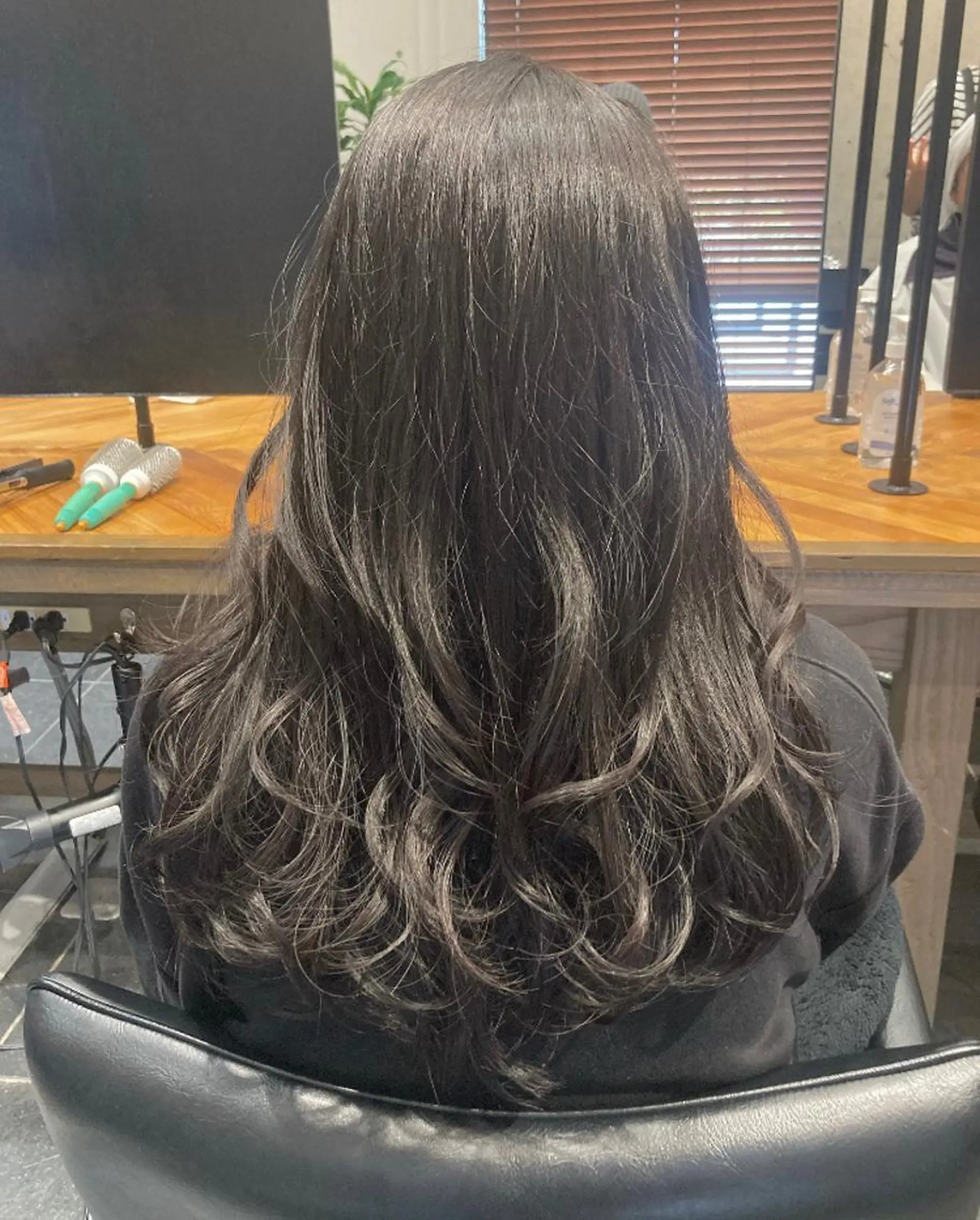 ロング カラー は まべのヘアスタイル