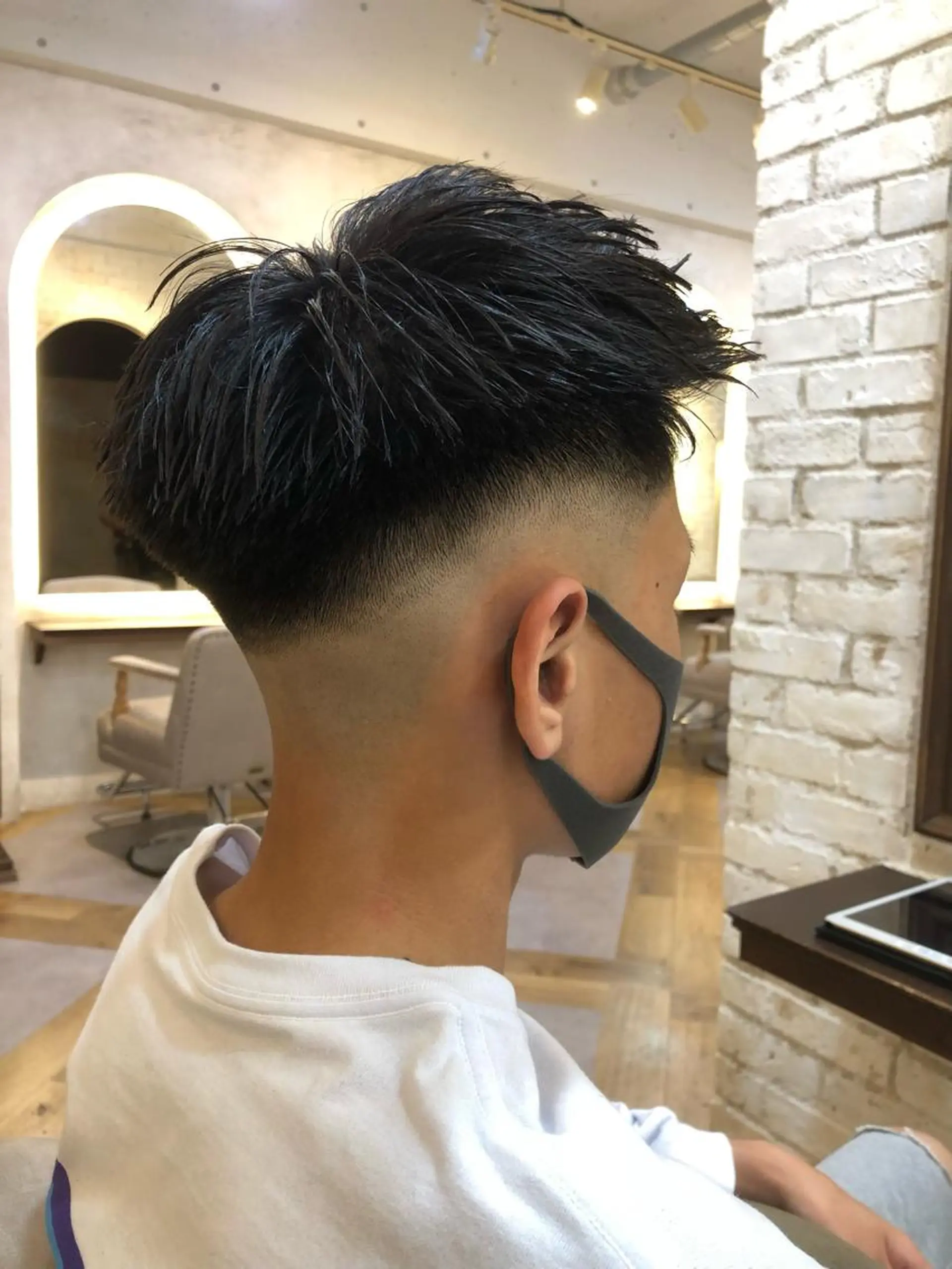 ショート メンズ Carina所属・セン北徒歩５分 キシタクのヘアスタイル