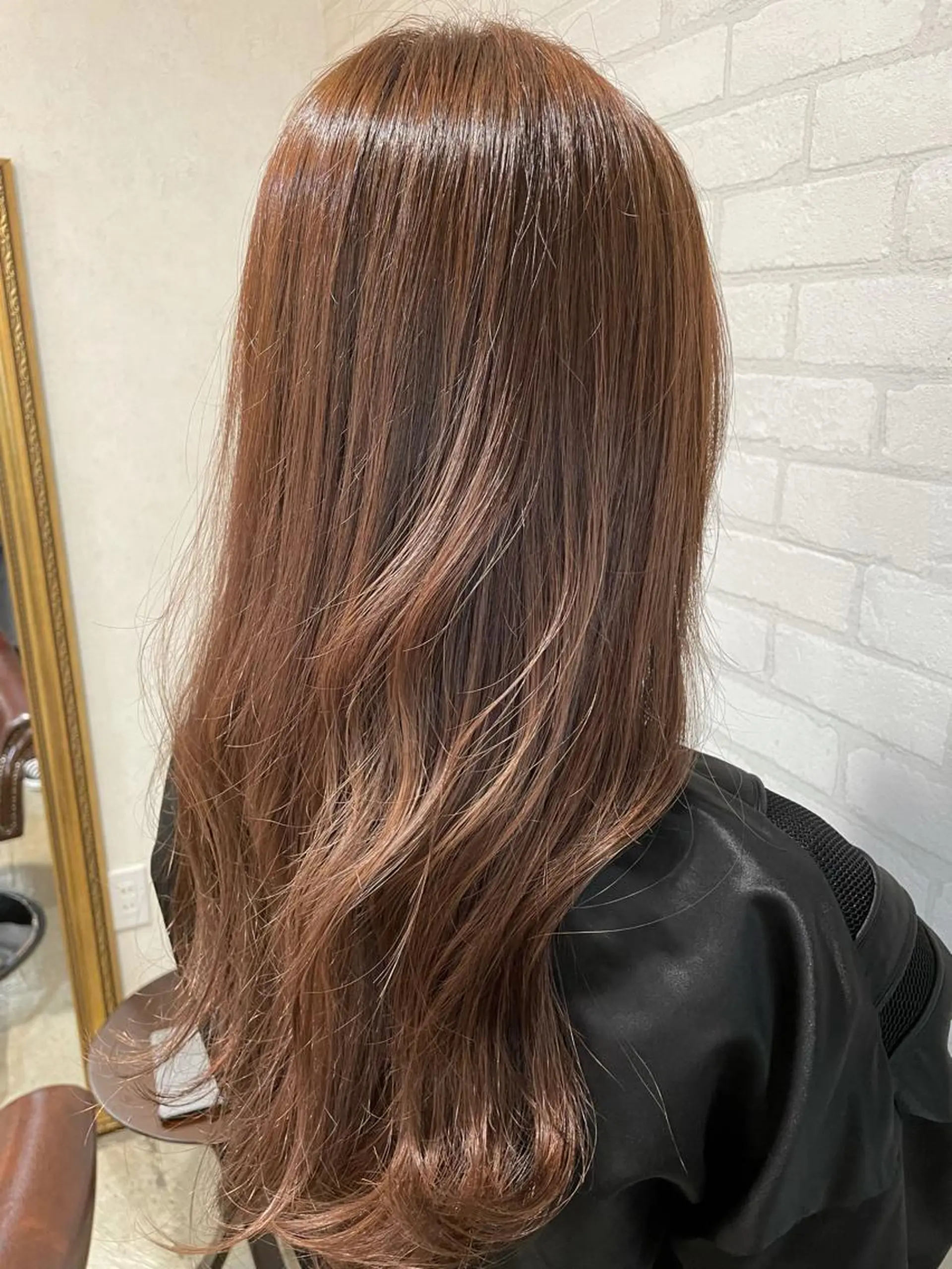 ロング カラー ベージュカラー 透明感カラー💎 AYAのヘアスタイル