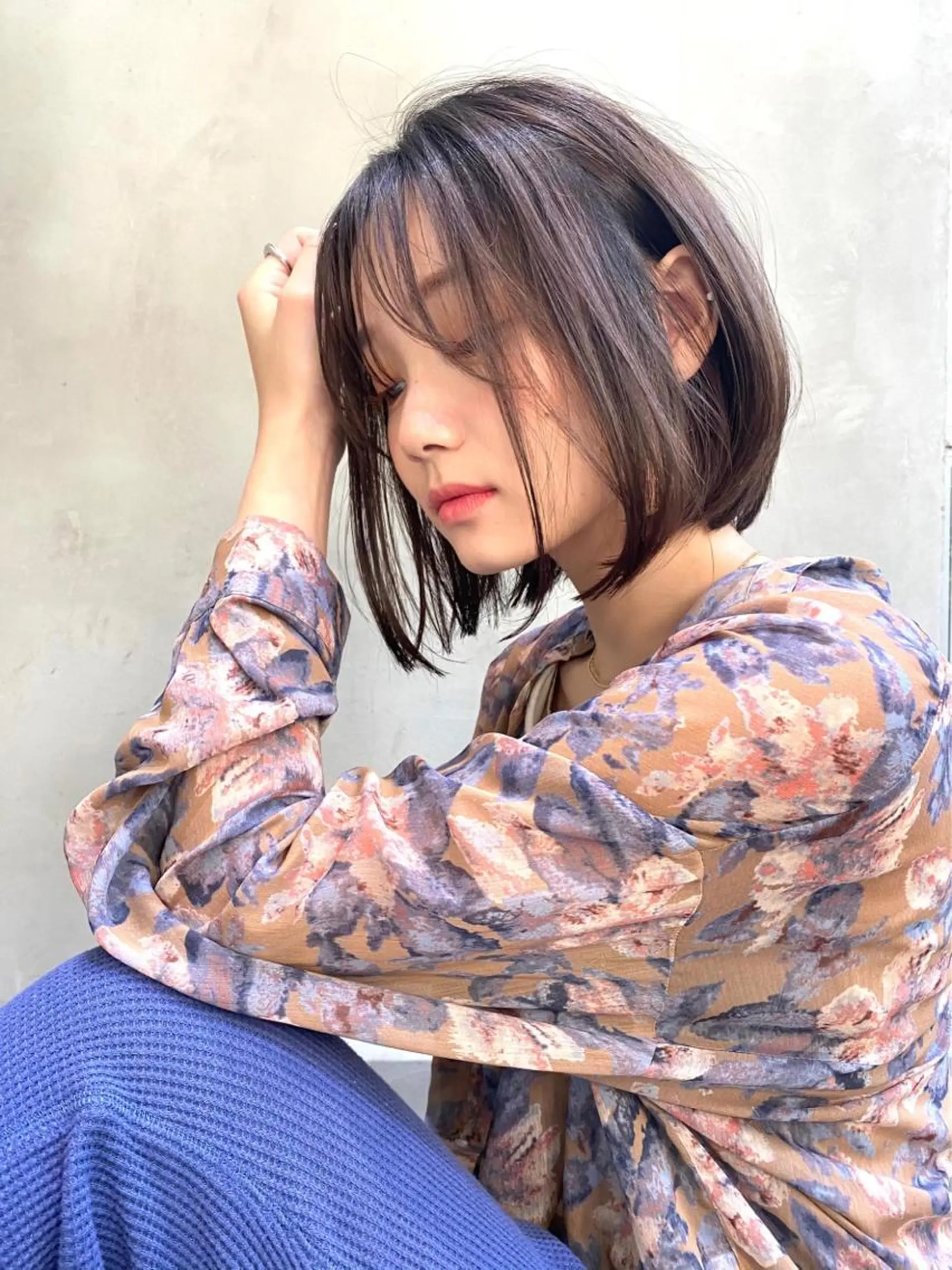 ミディアム カラー amie蒲田西口所属・🫧褒められ艶髪🫧 Minamiのヘアスタイル