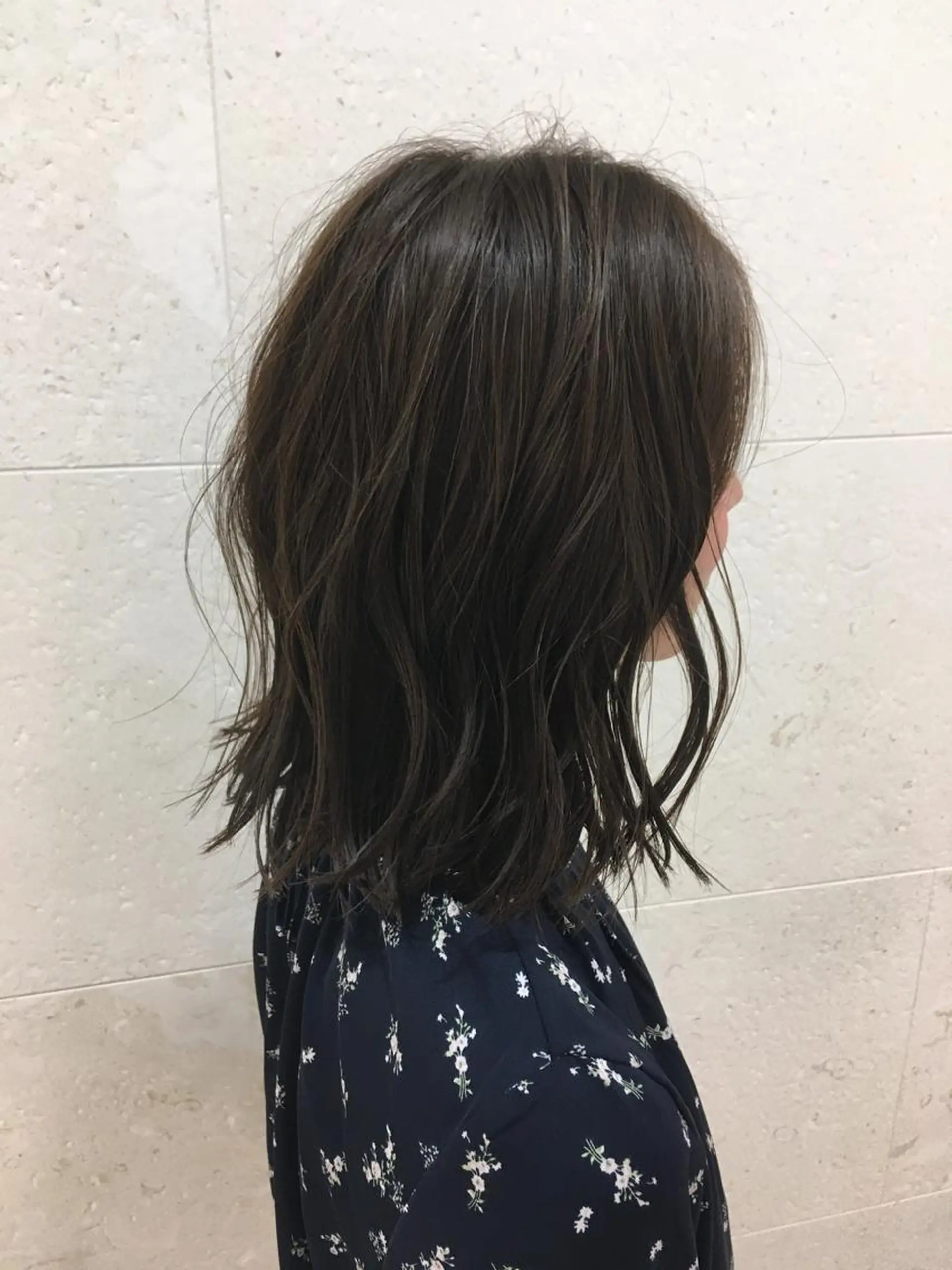 ミディアム カラー ベージュカラー ハイライトカラー セピアベージュ ハイライト 斉藤 貴也のヘアスタイル