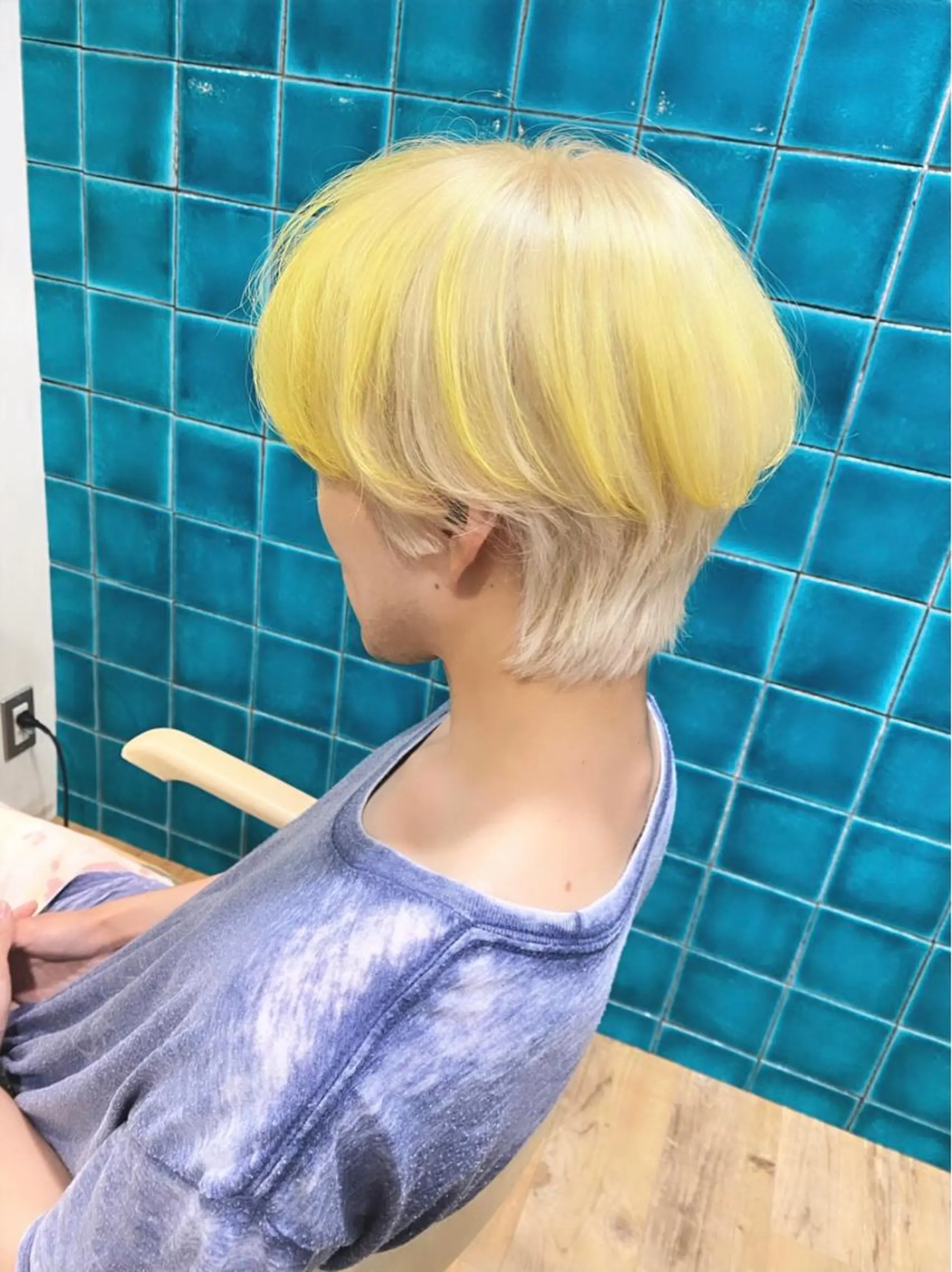 ショート カラー longtemps所属・竹内 柚子のヘアスタイル