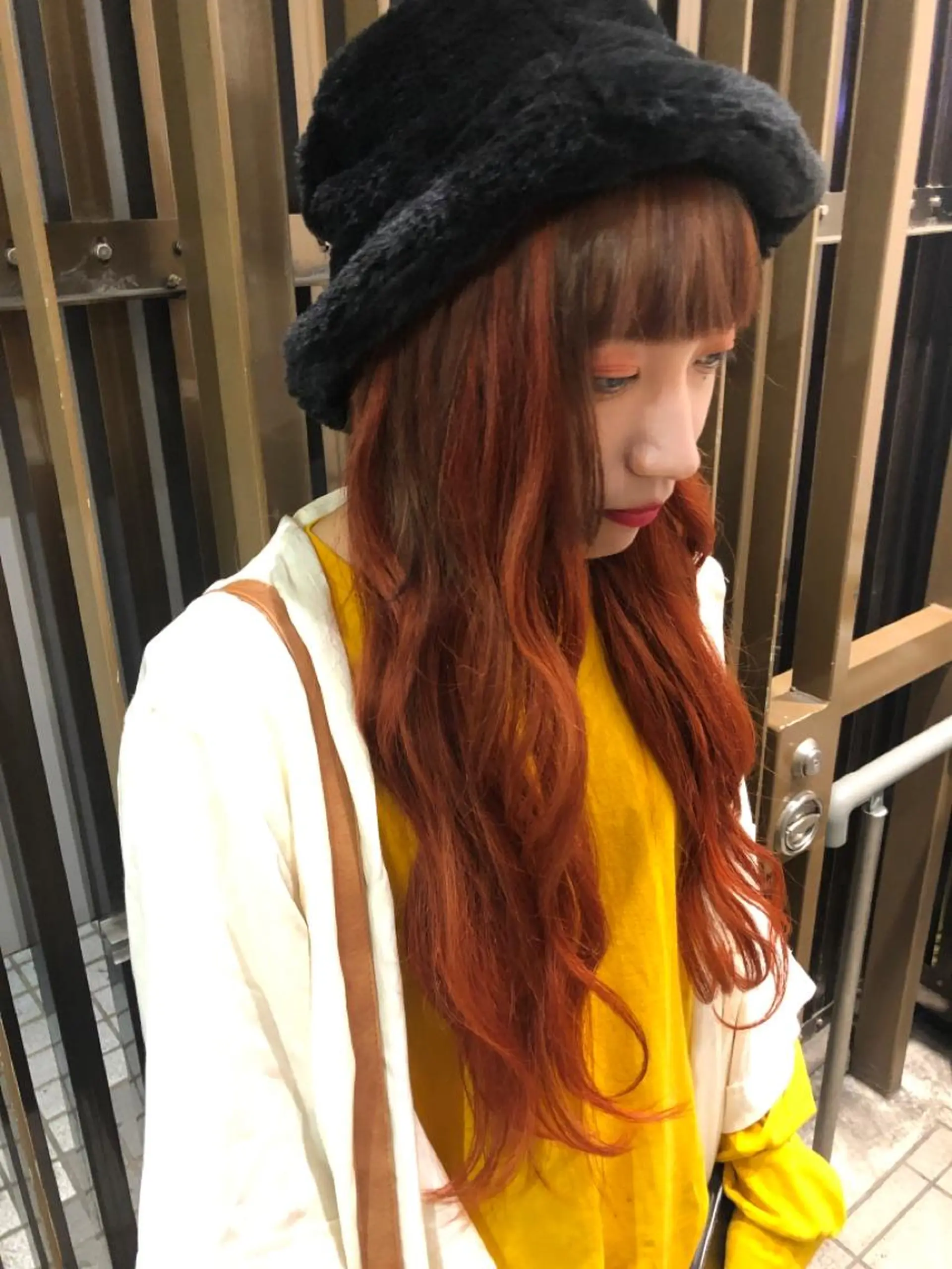 ロング カット ヘアカラー エクステ 美髪改善×シールエク ステ/ヨシモトカンジのヘアスタイル