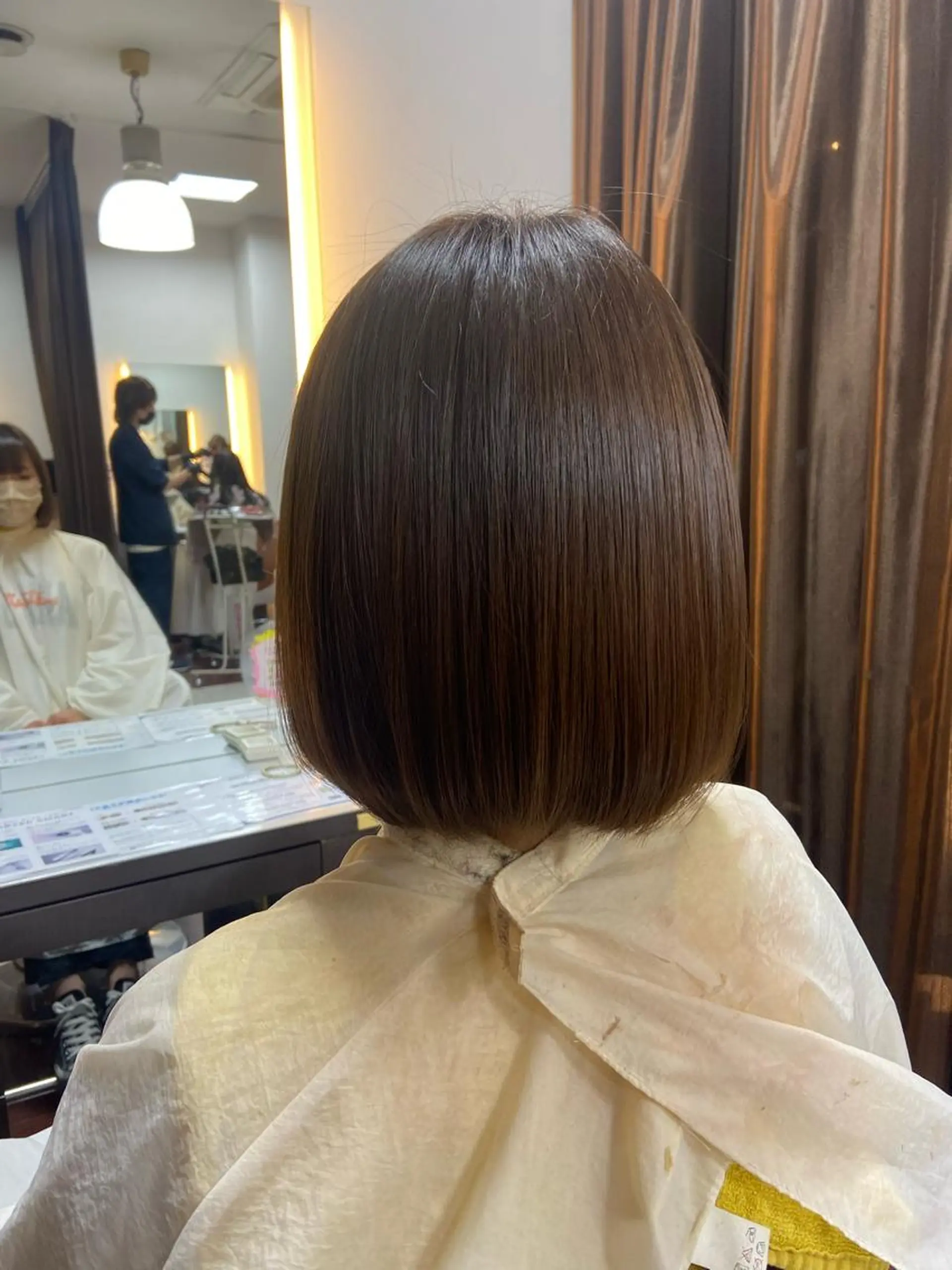 ミディアム 瀧下 唯のヘアスタイル