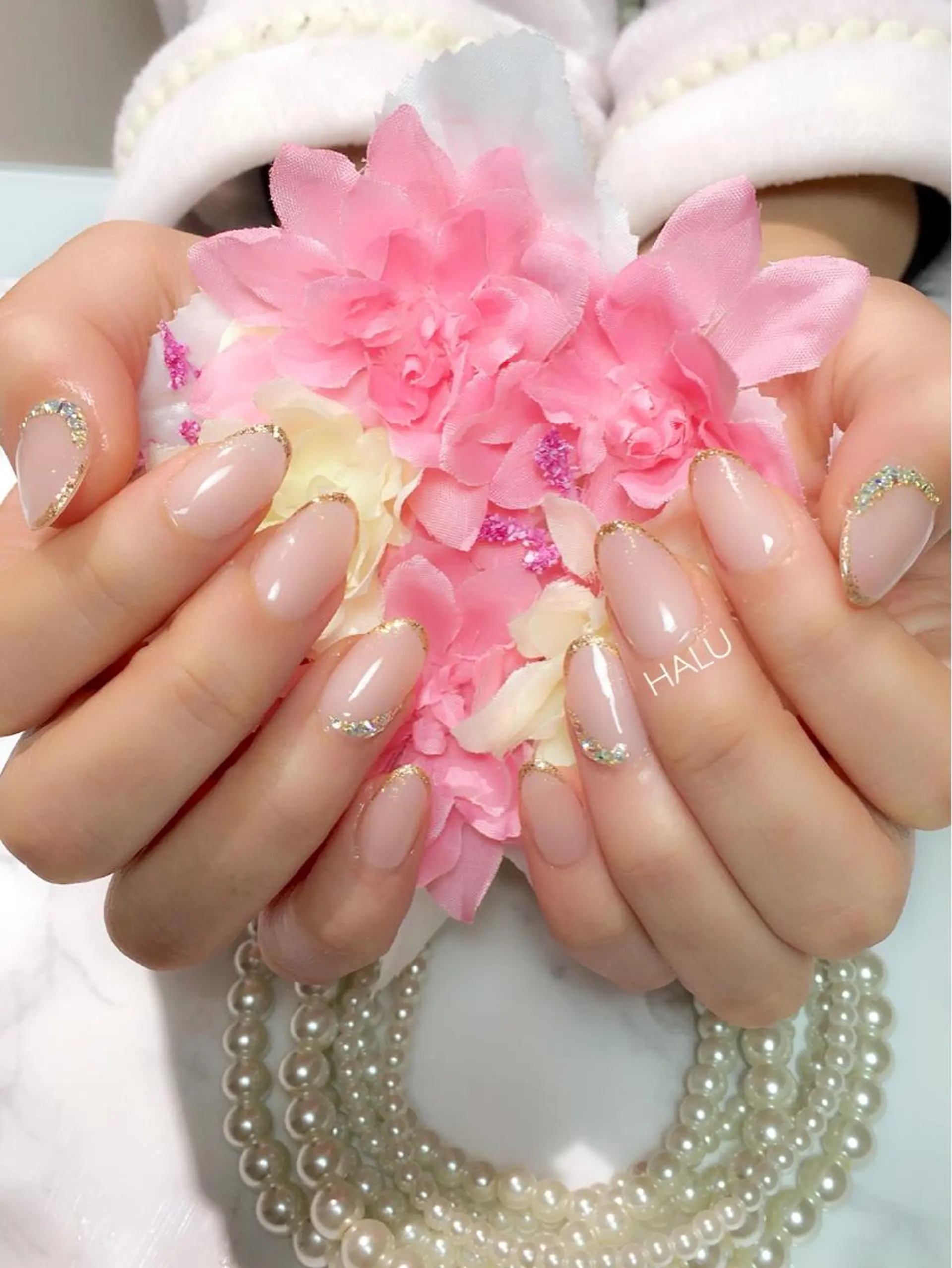 ネイル 成人式 HALU ハルのネイルデザイン