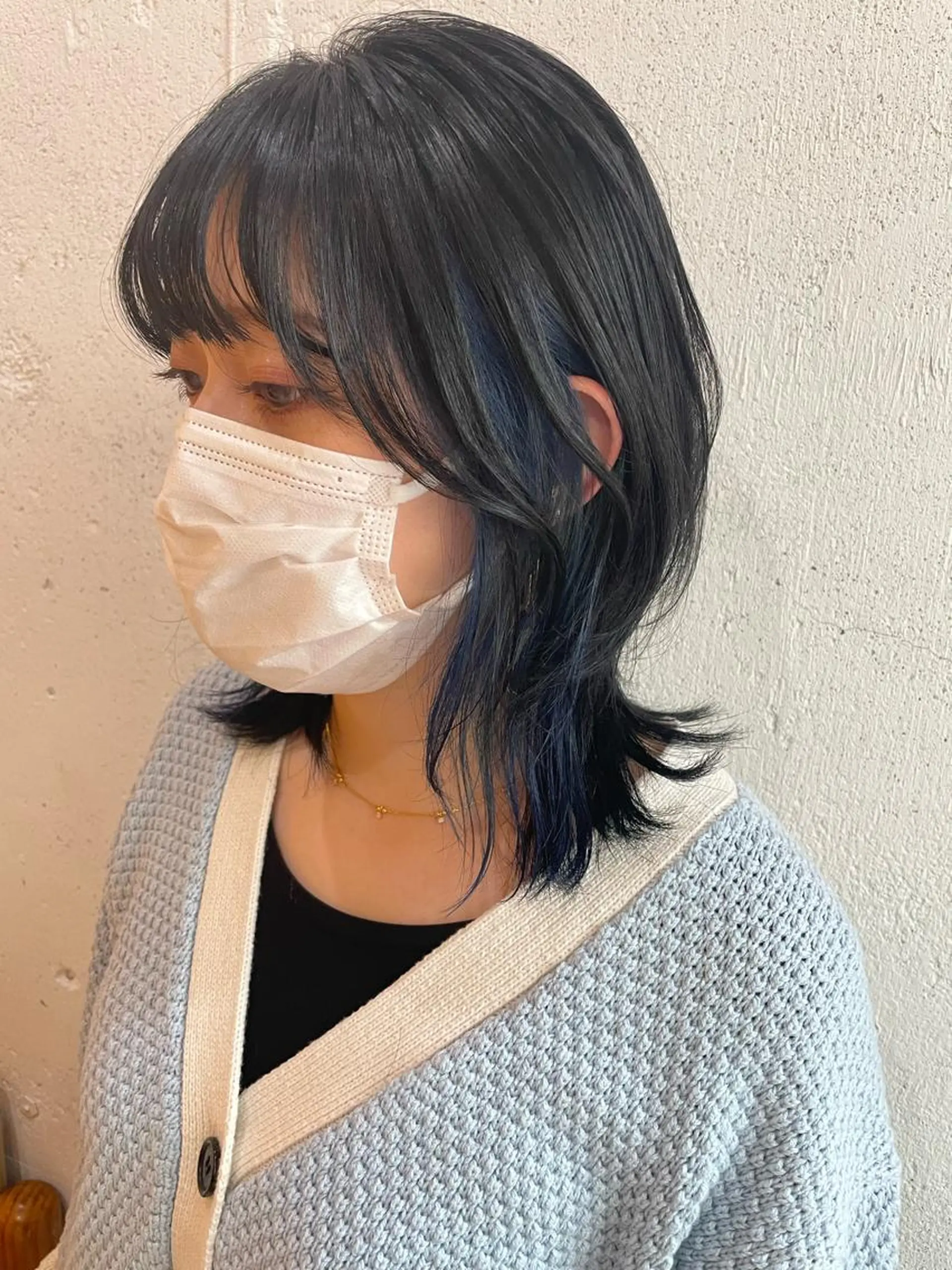 ミディアム カラー カット ヘアカラー トリートメント hisano / ハイトーン・透明感のヘアスタイル