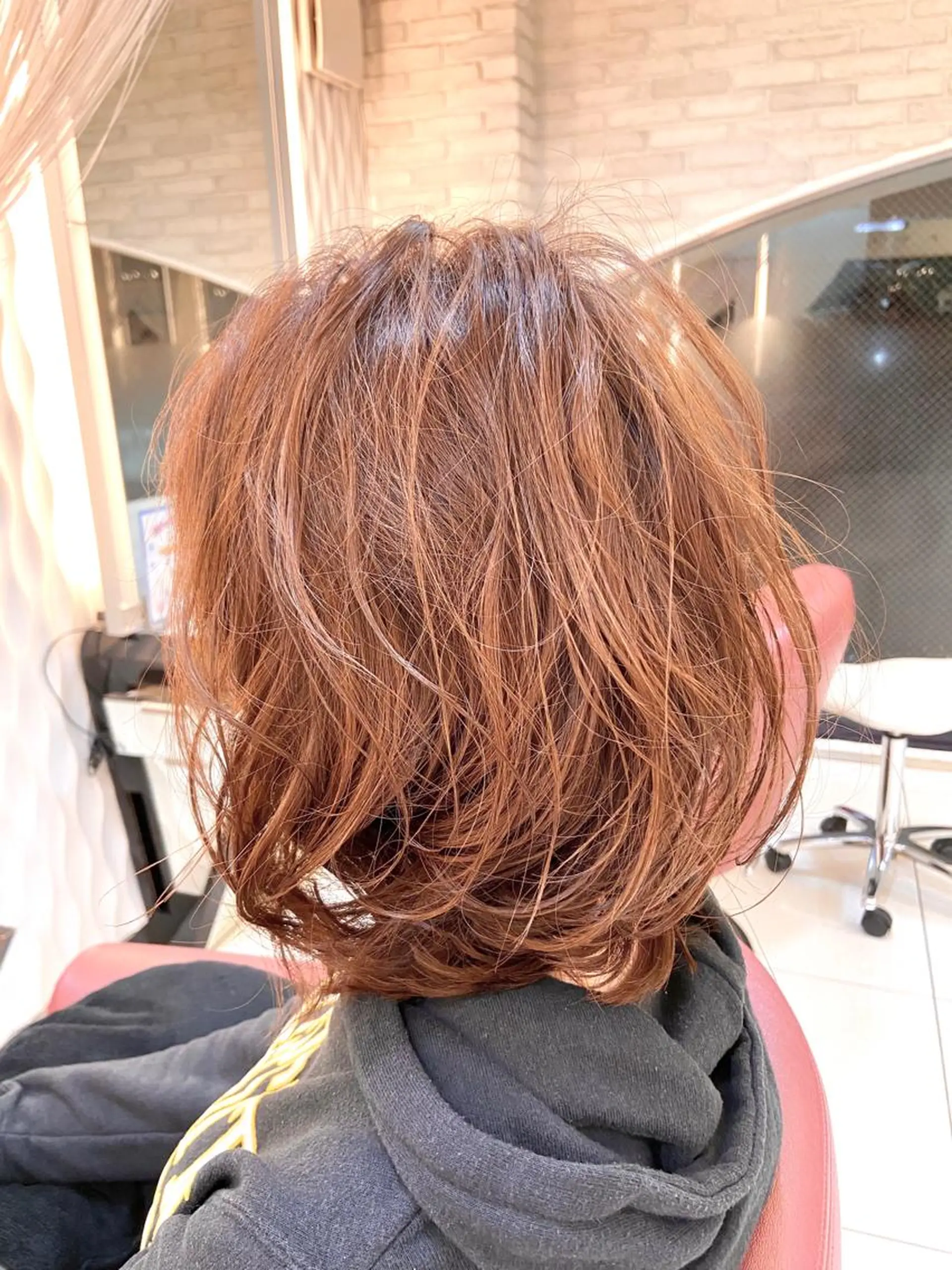 ミディアム カラー 【髪質改善×カラー】 QUALIS沓掛貴浩のヘアスタイル