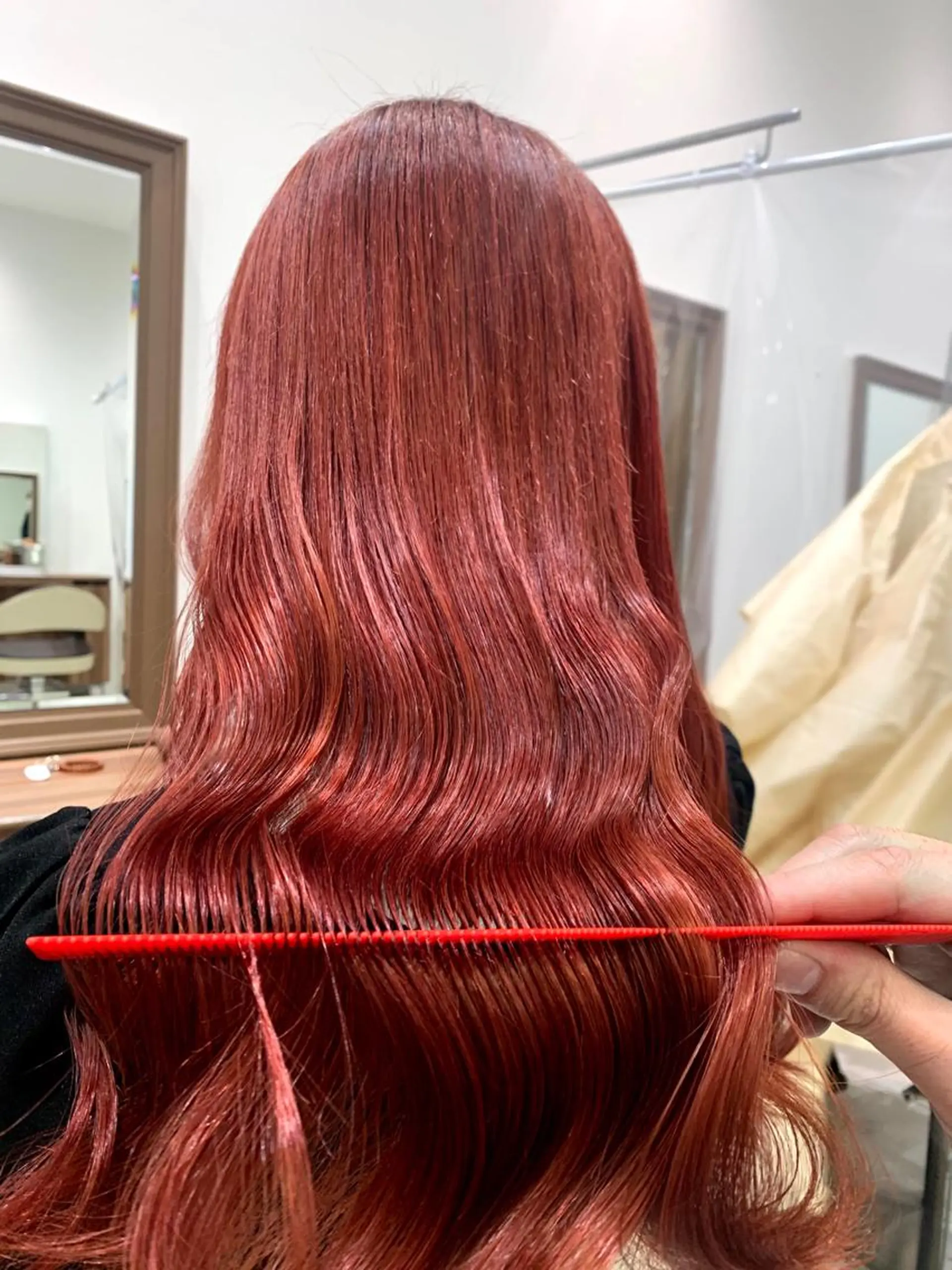 ロング 髪質改善 日野・八王子縮毛矯正 ワタナベリョウマのヘアスタイル