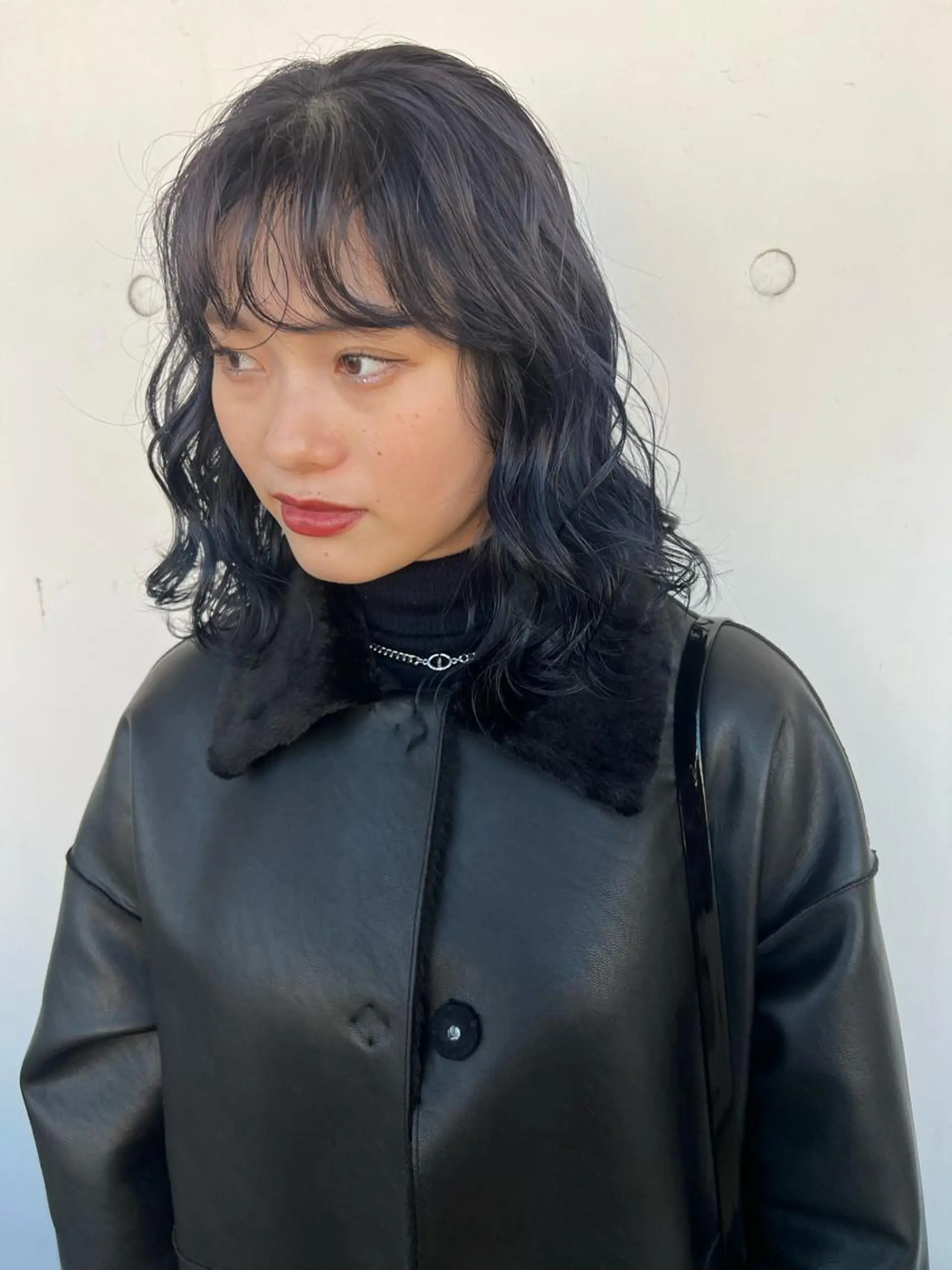 ミディアム パーマ カット パーマ MARU レイヤー/パーマのヘアスタイル