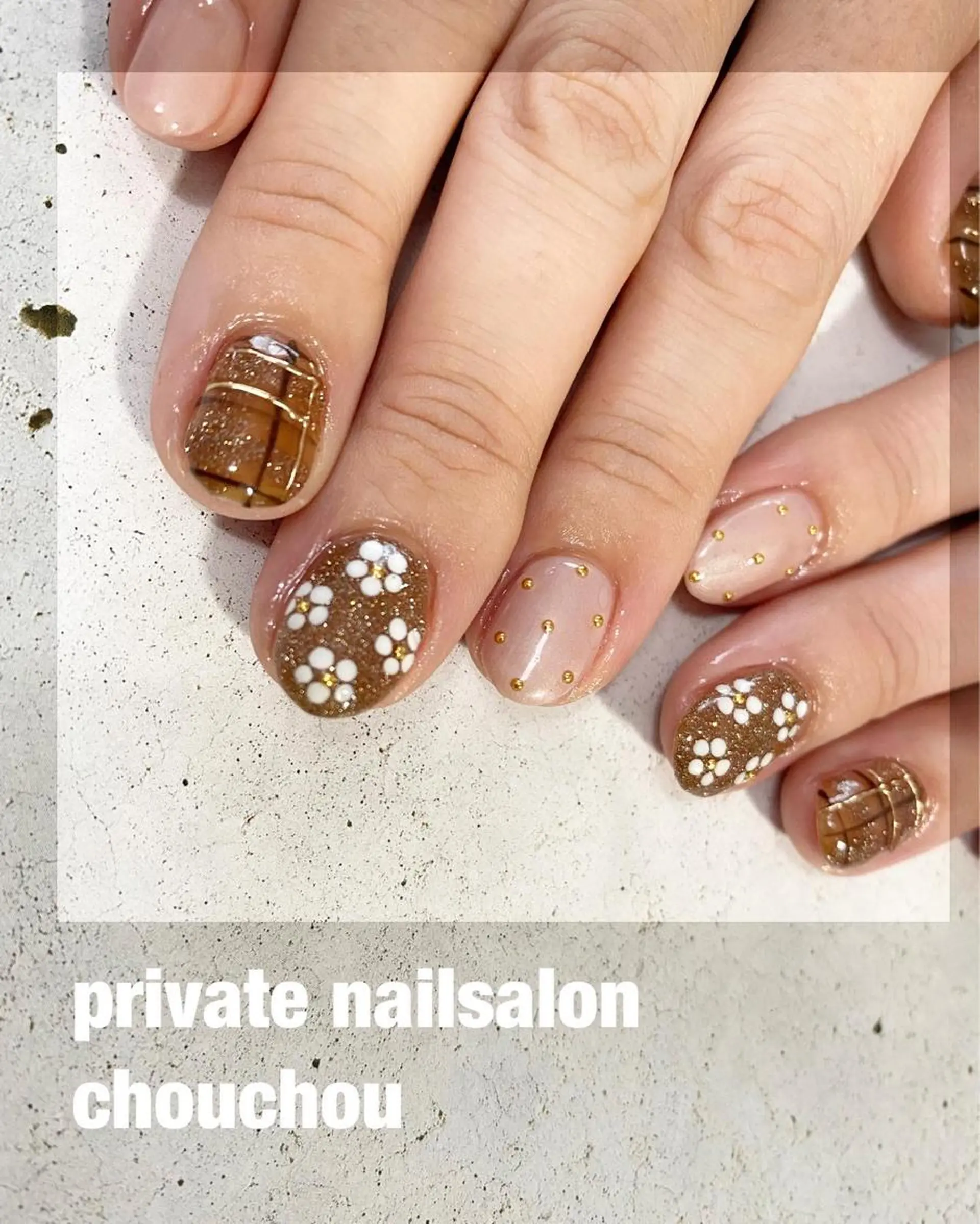 ショート ネイル アートネイル フラッシュネイル ジェルネイル ネイルサロン CHOUCHOUのネイルデザイン