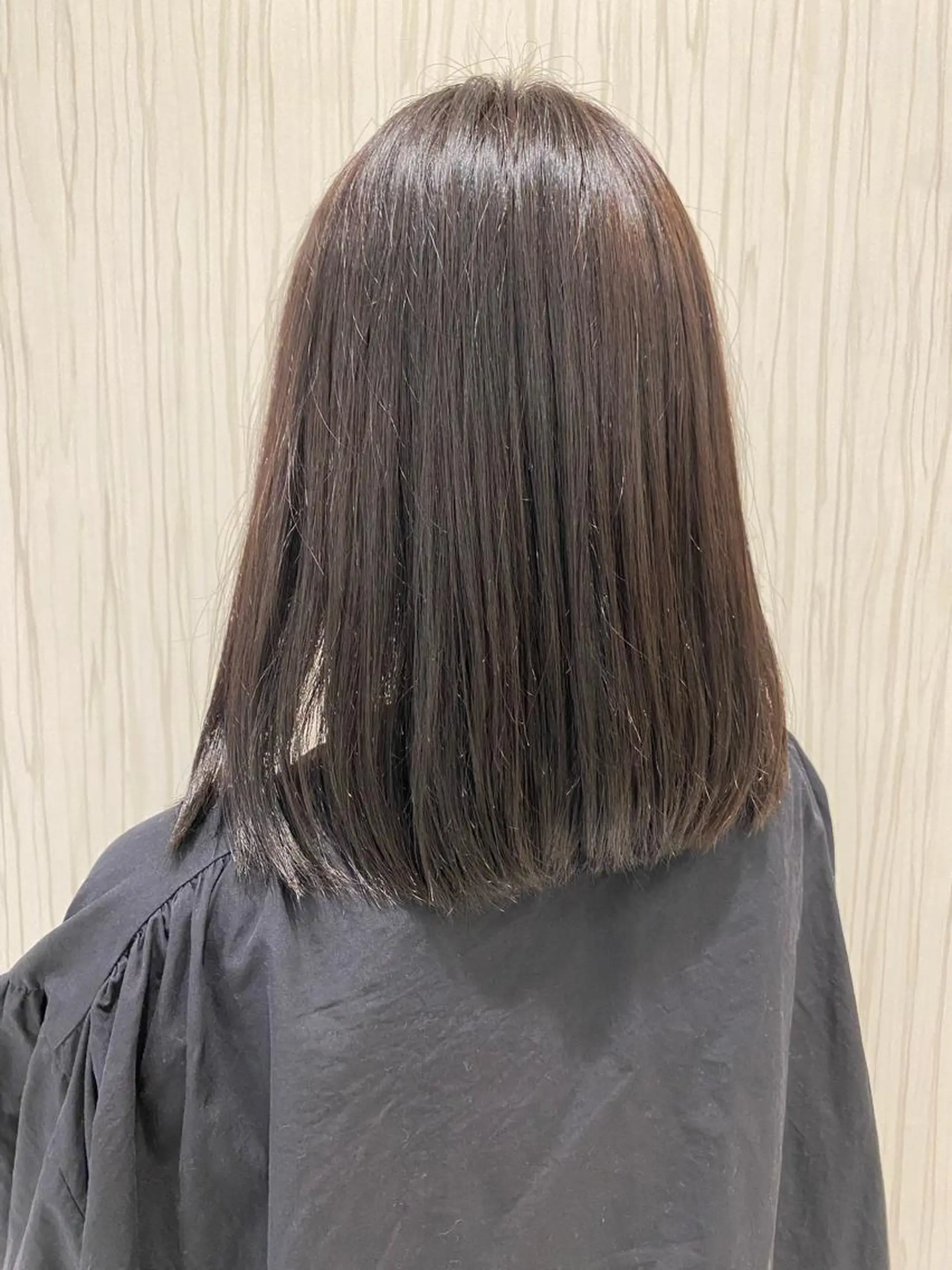 ミディアム カラー ブラウンカラー 🥀暖色韓国ヘア💕 保科侑花のヘアスタイル